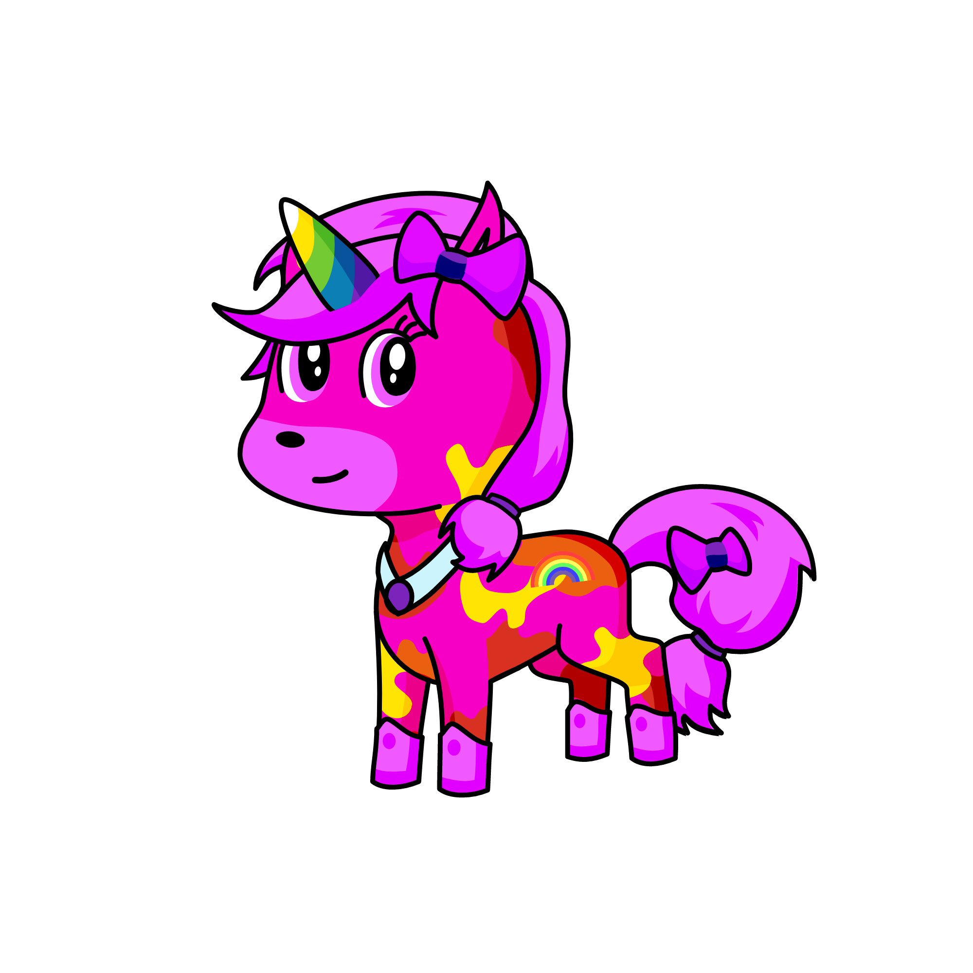 Радуга, the unicorn