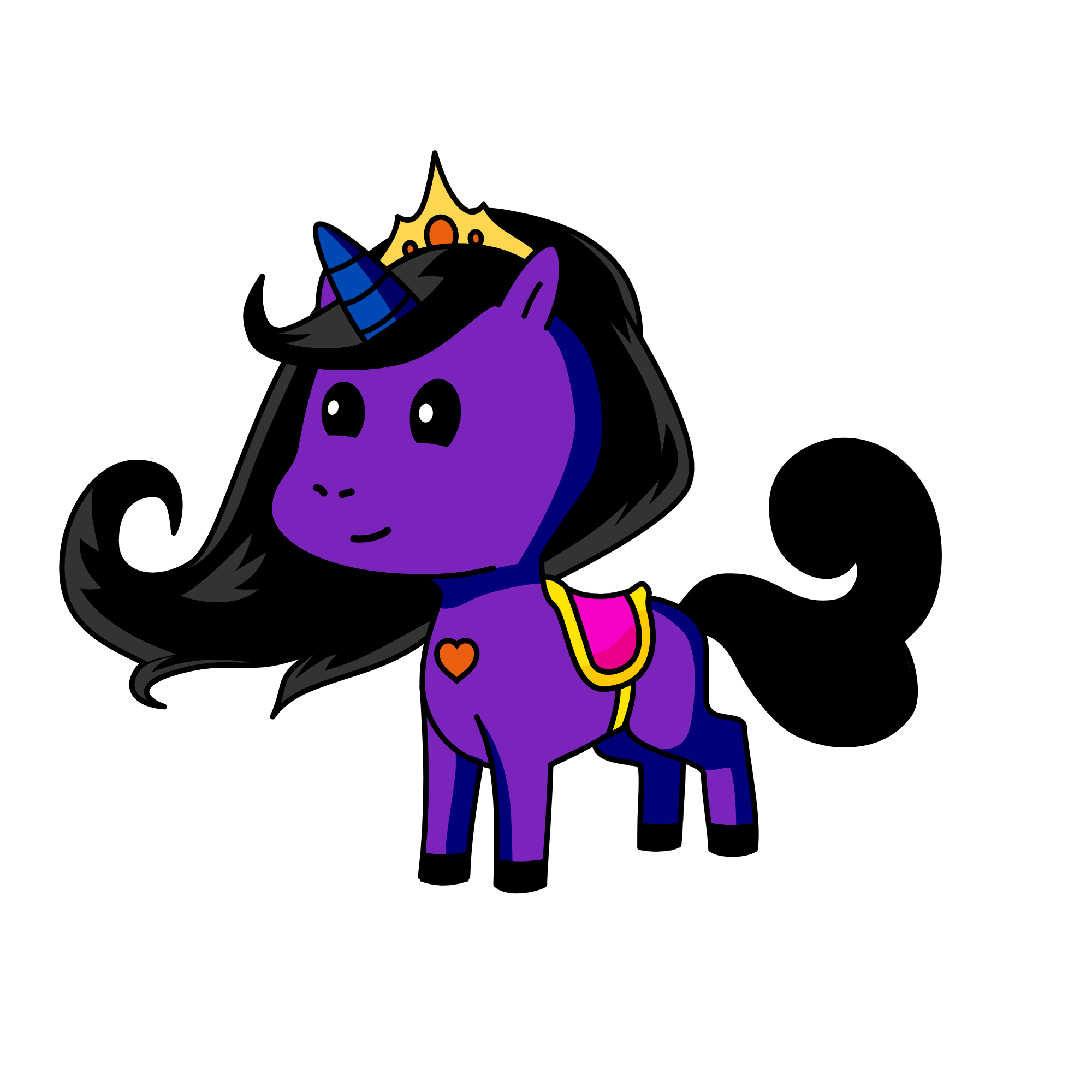 😁Sunset, the unicorn