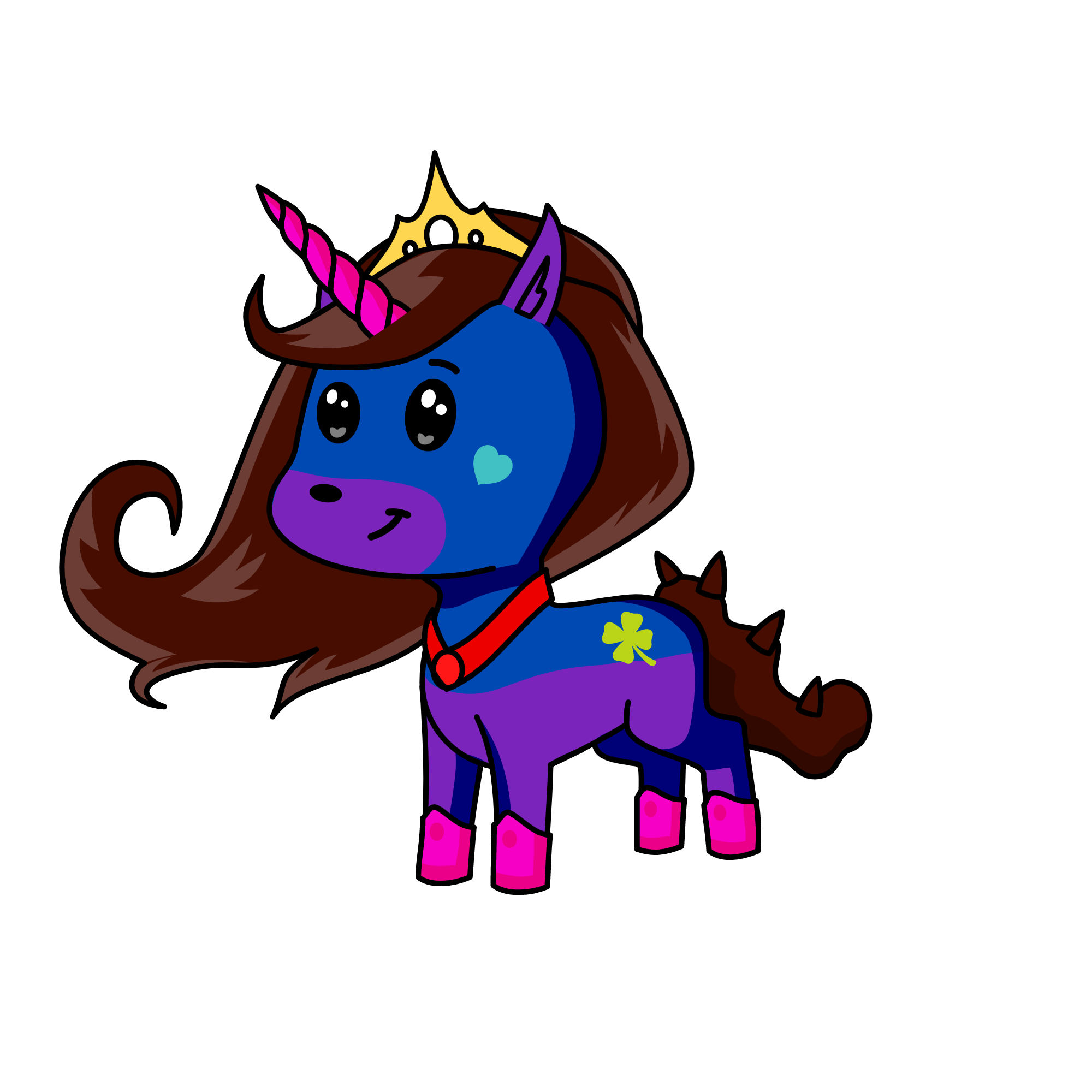 Princess Antarctic, the unicorn