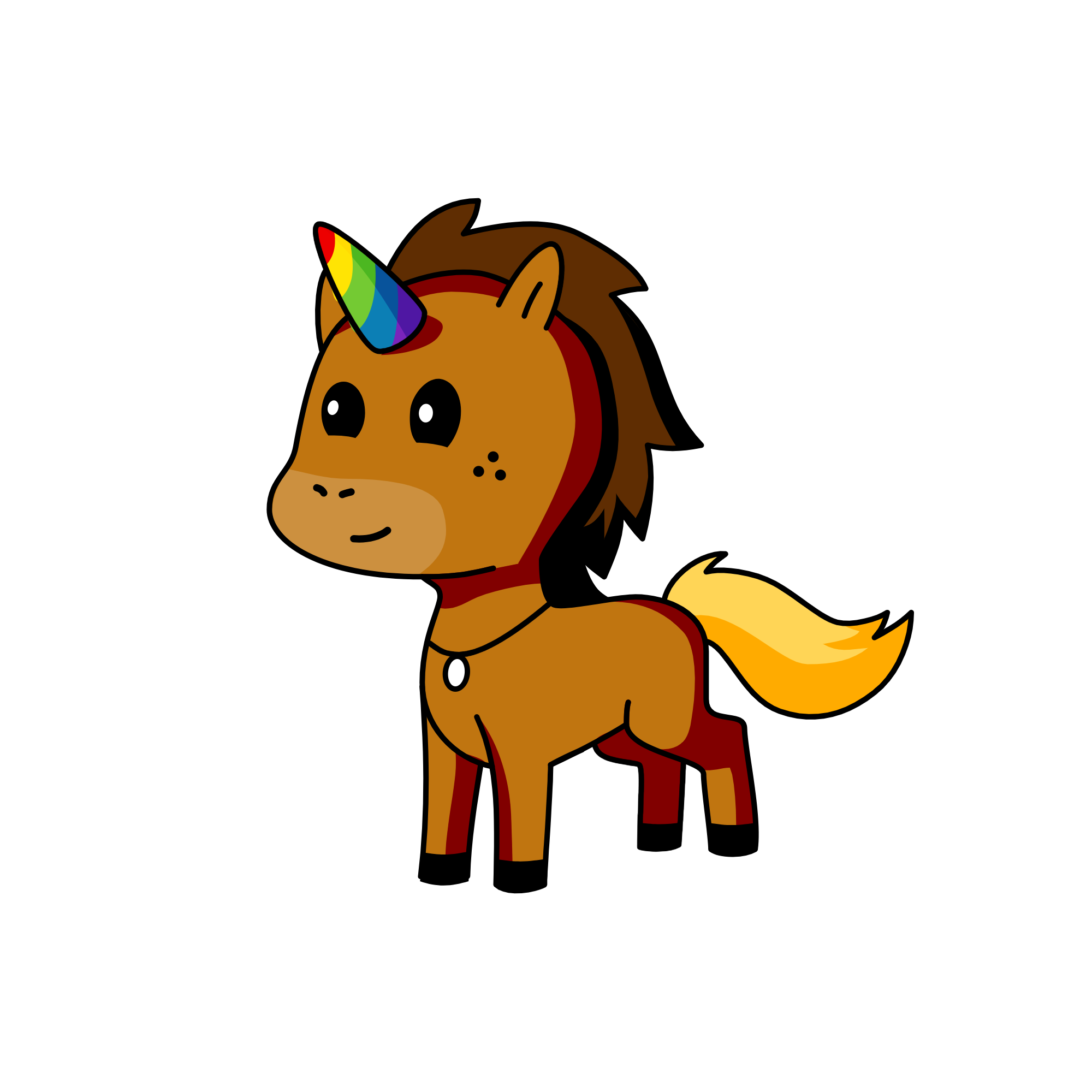 Sunny, the unicorn