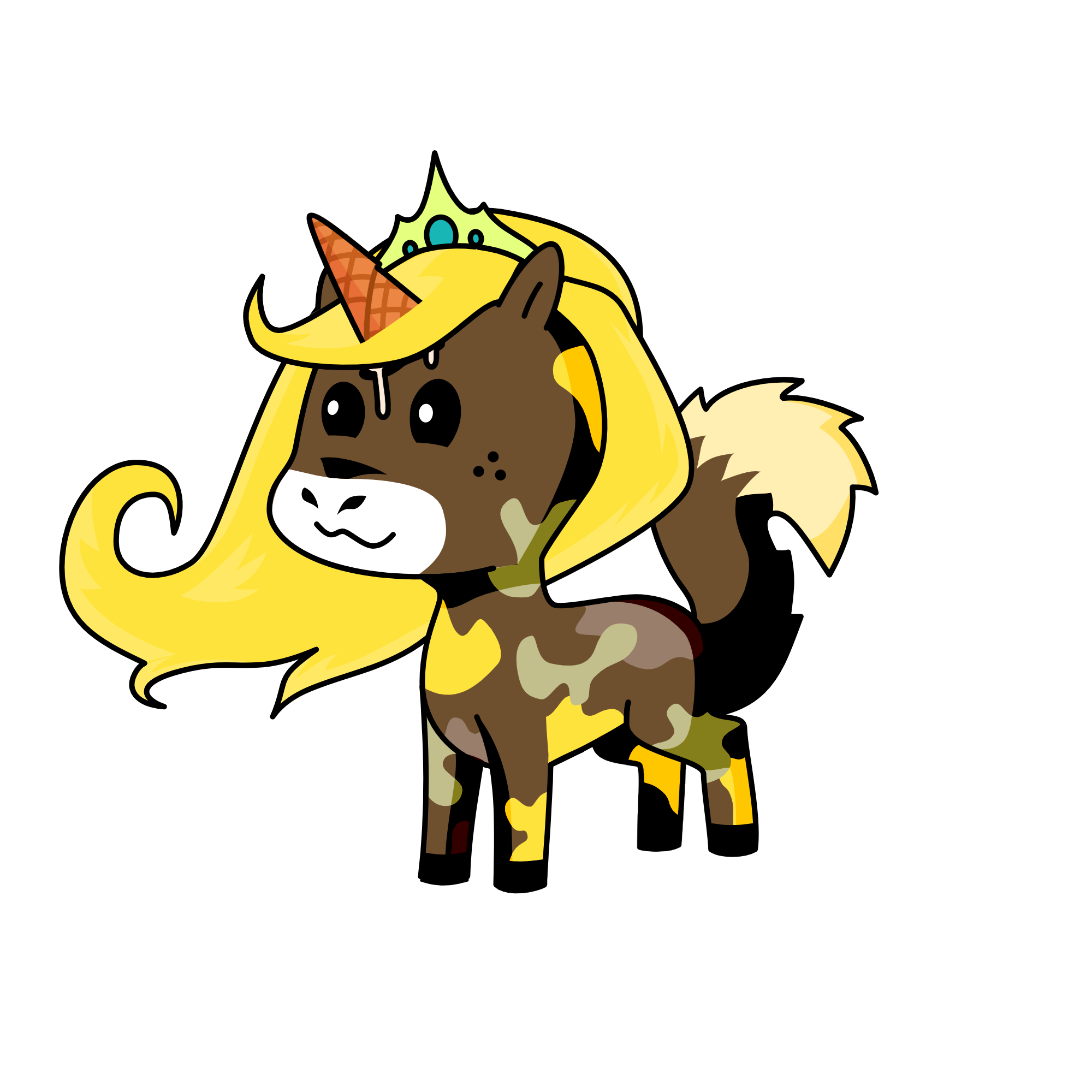Buttercup, the unicorn