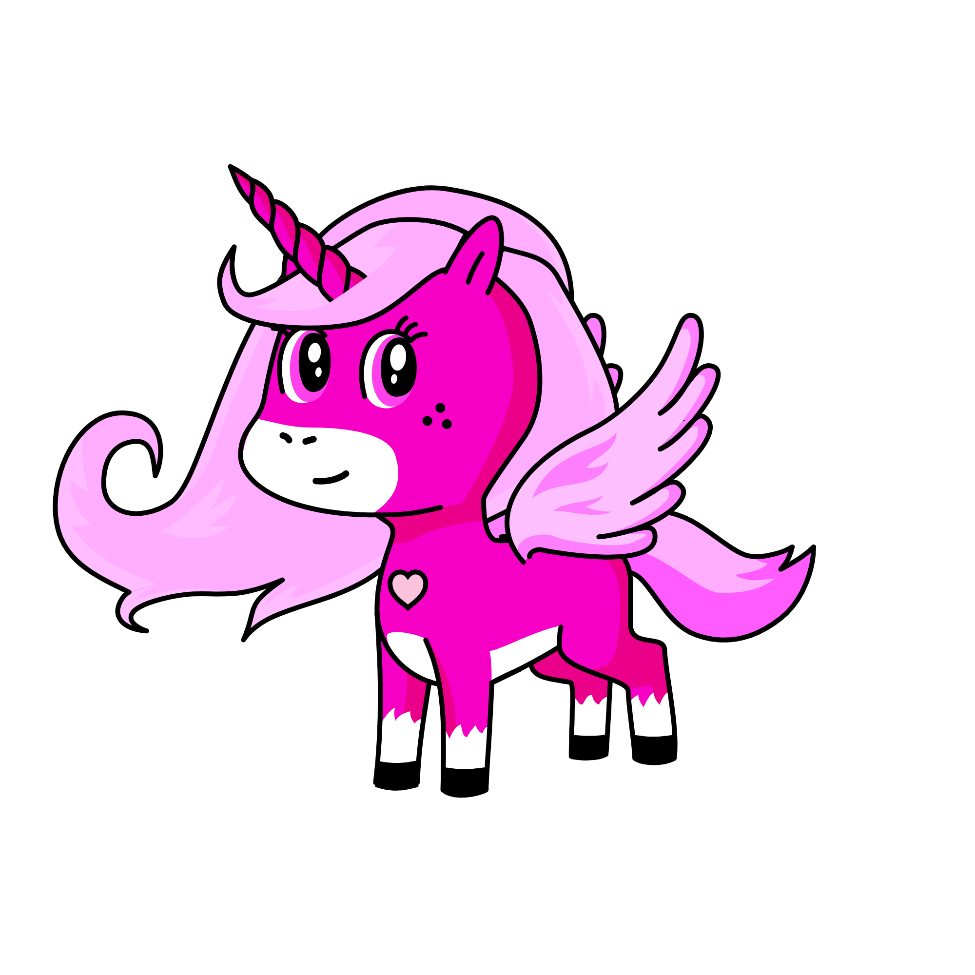 Valentino, the unicorn