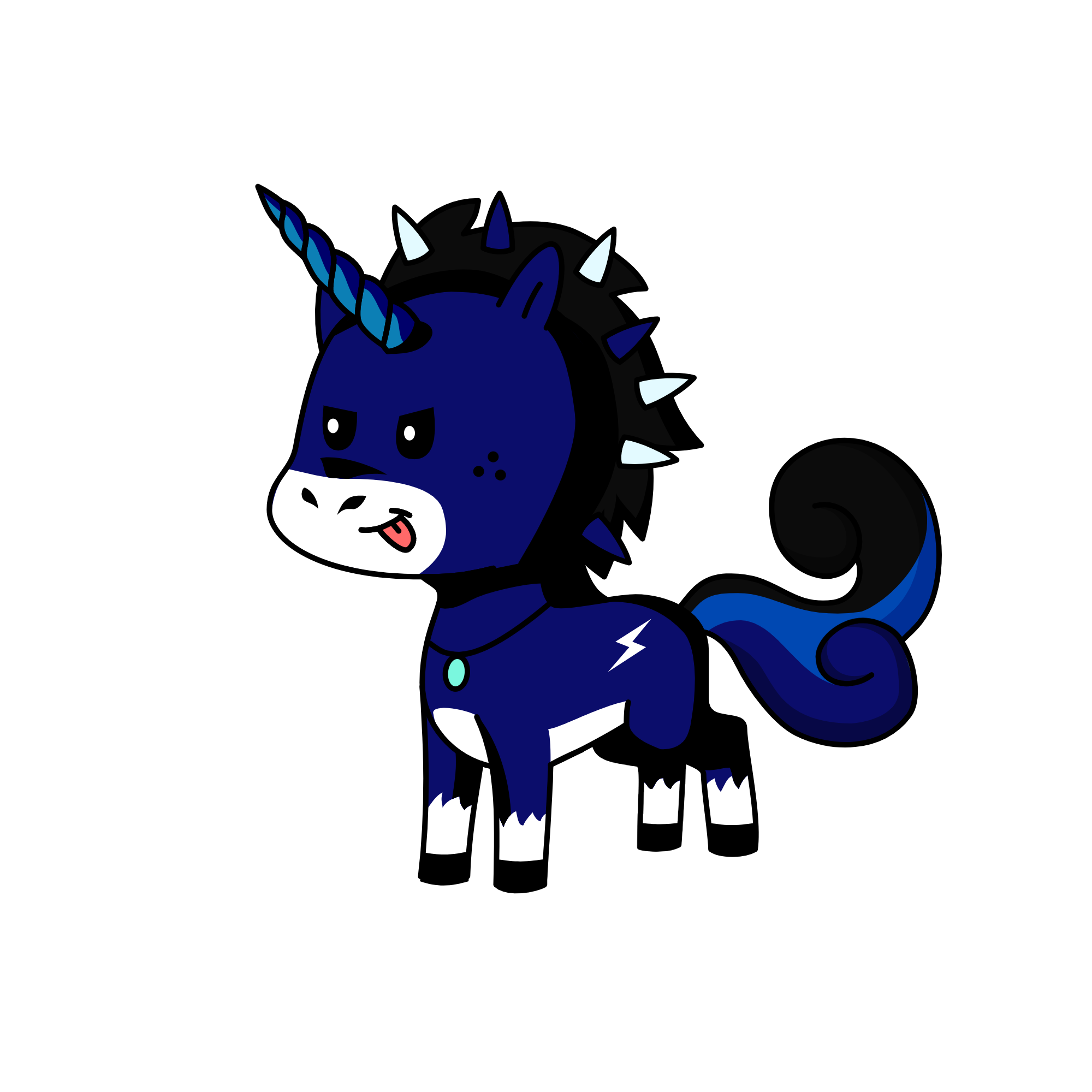 Luna , the unicorn