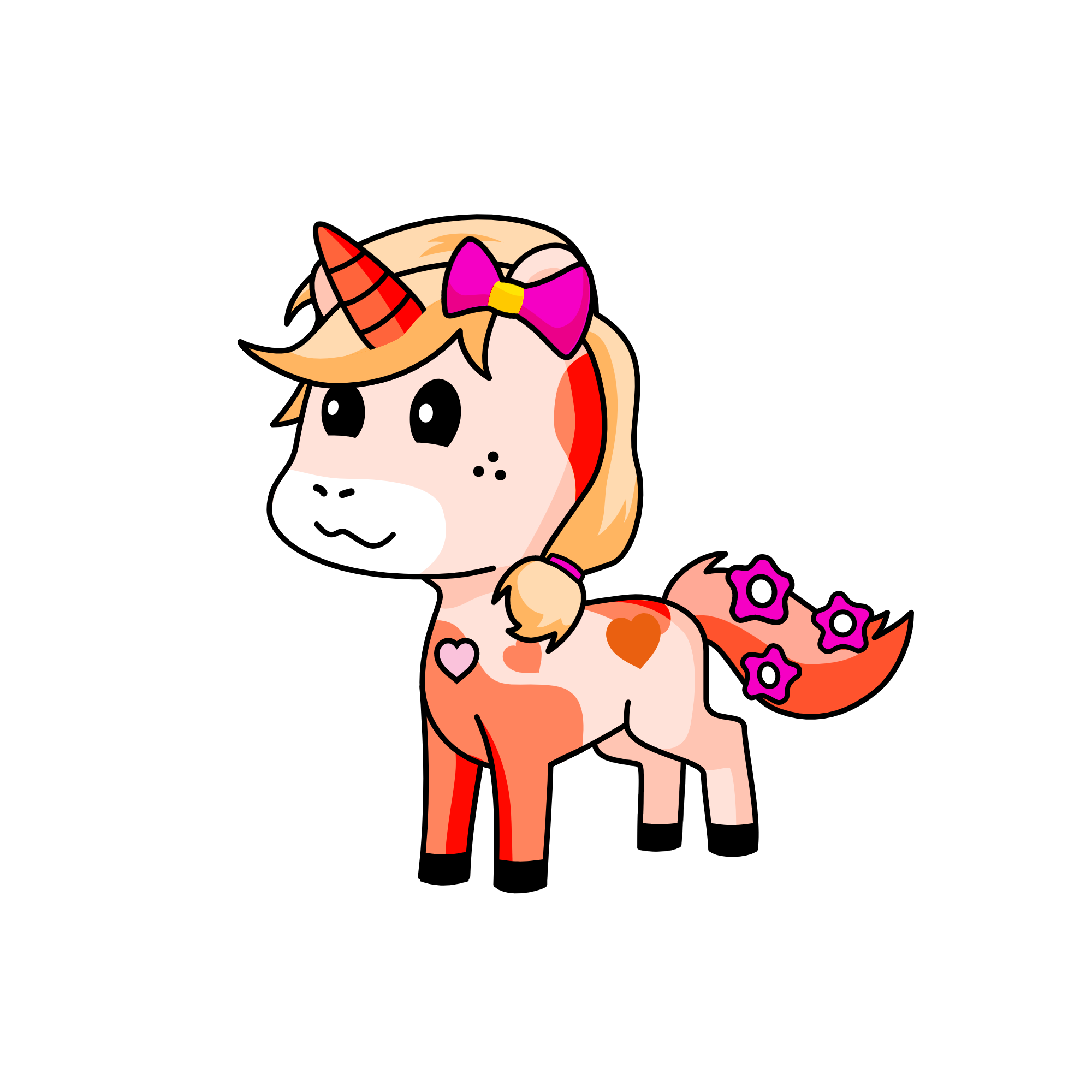 Pretty, the unicorn