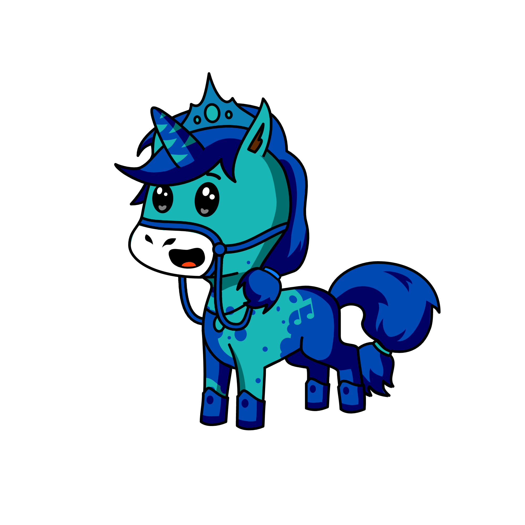 Snowy, the unicorn