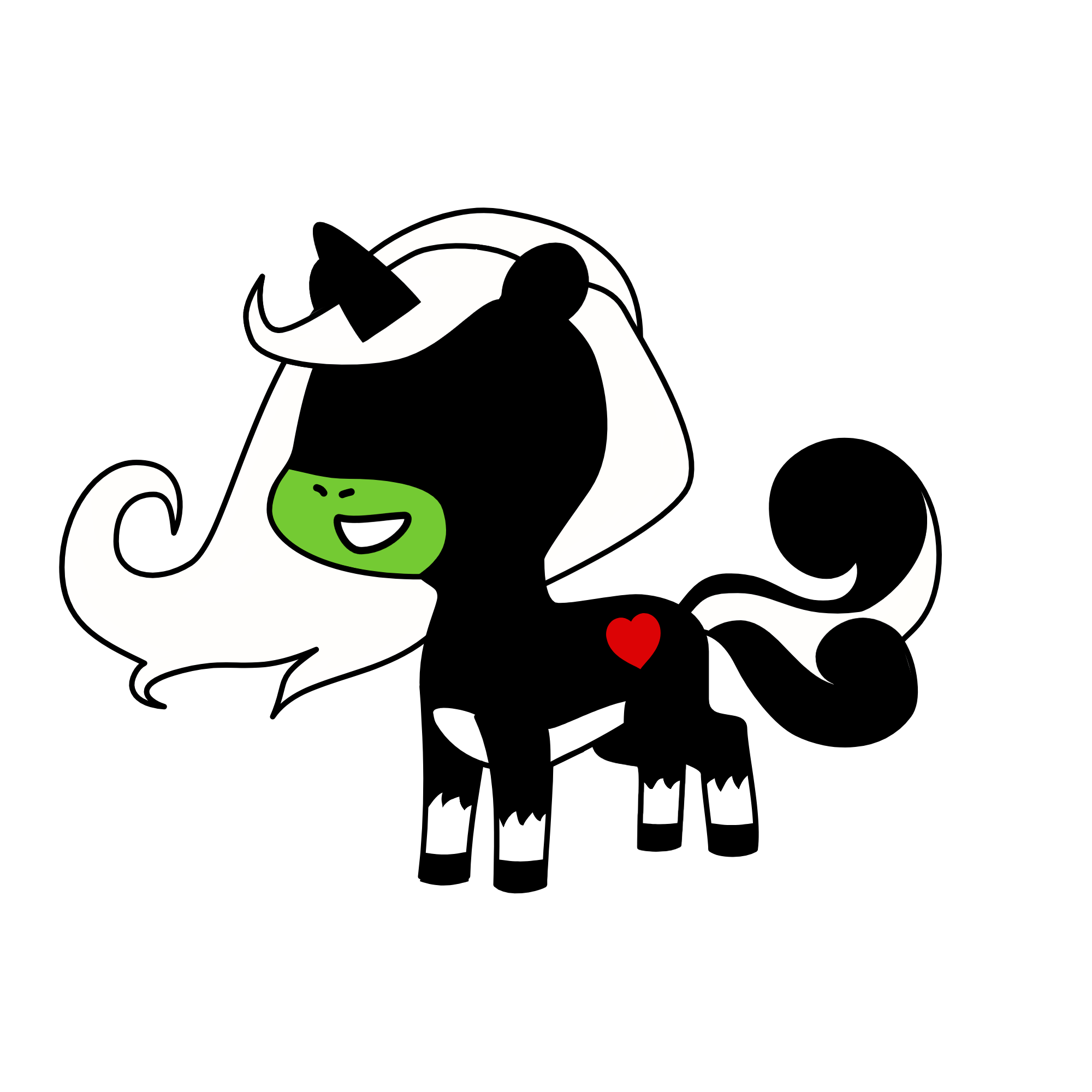 blinded eye, the unicorn