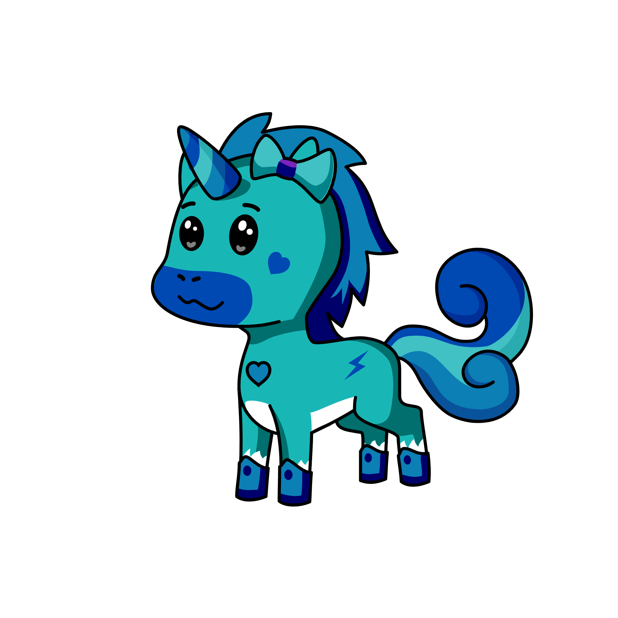 moon, the unicorn