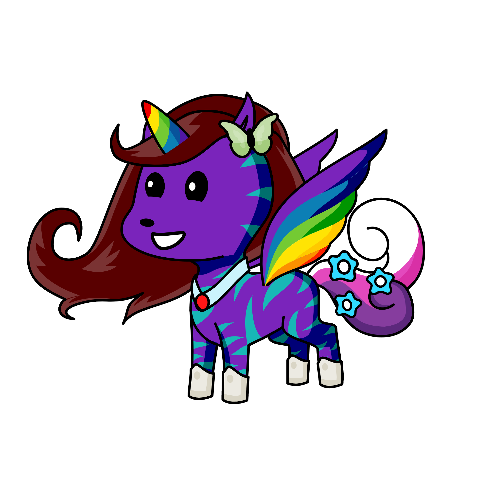 Butterfly, the unicorn