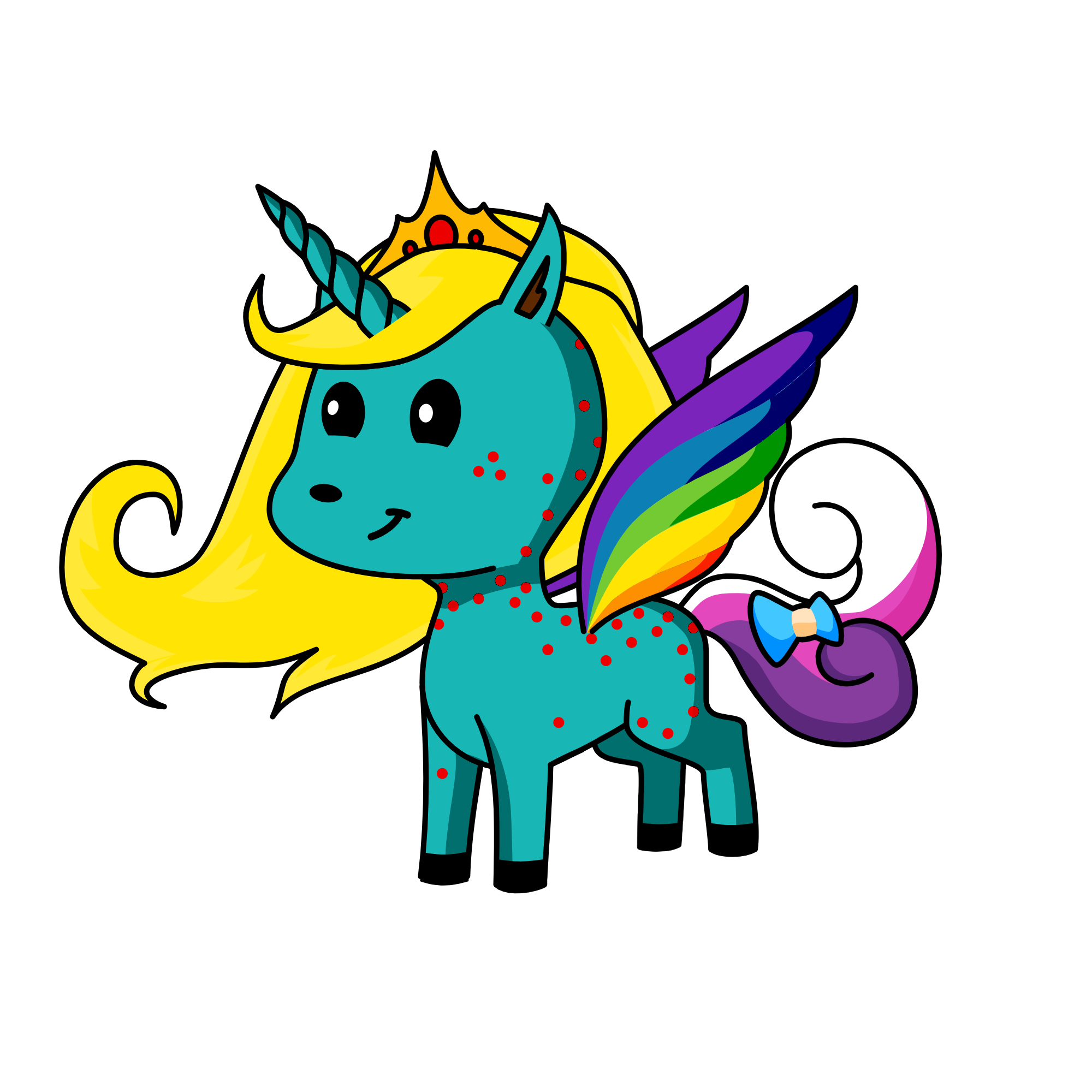 Blister, the unicorn