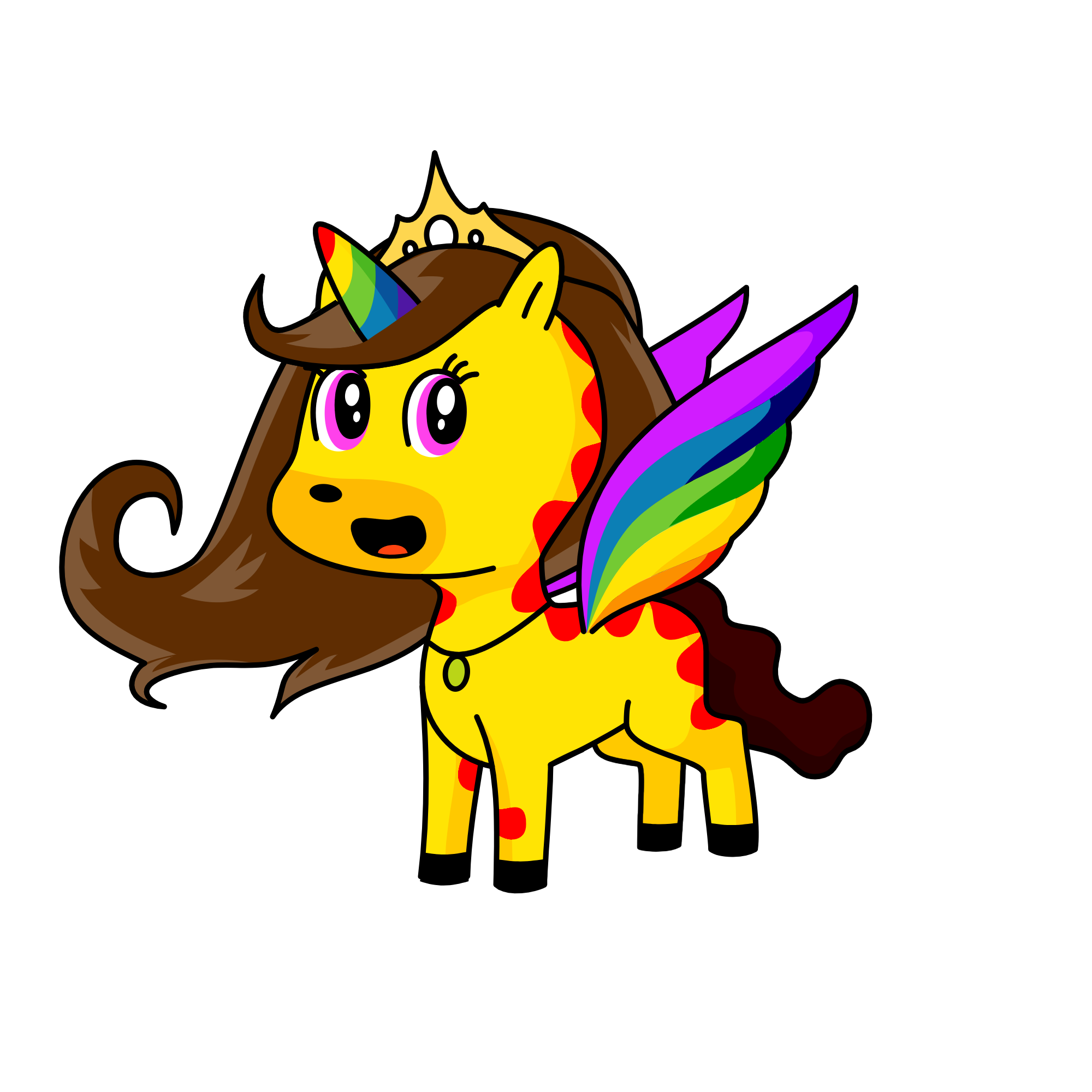 Goldenlight, the unicorn