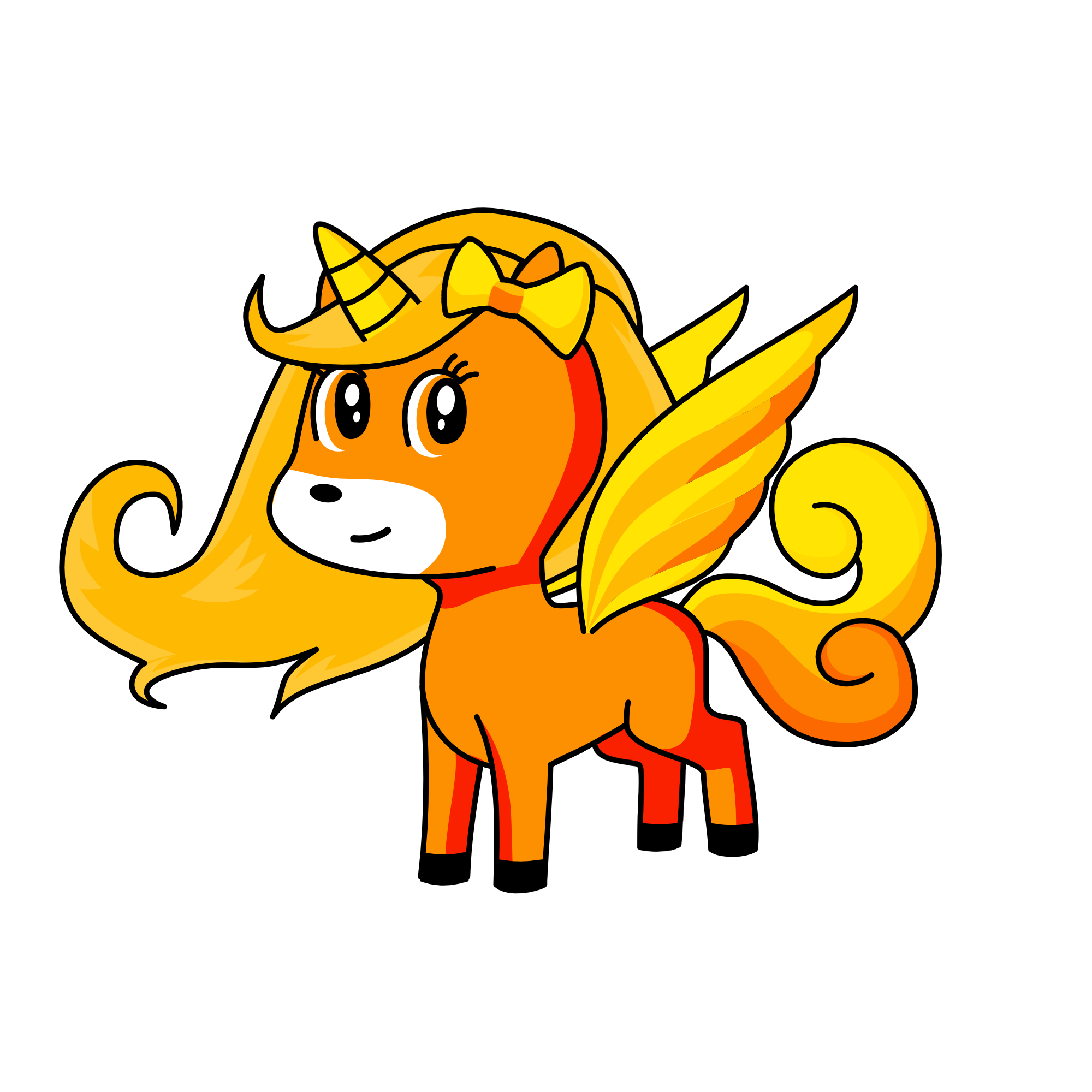 Sunflower, the unicorn