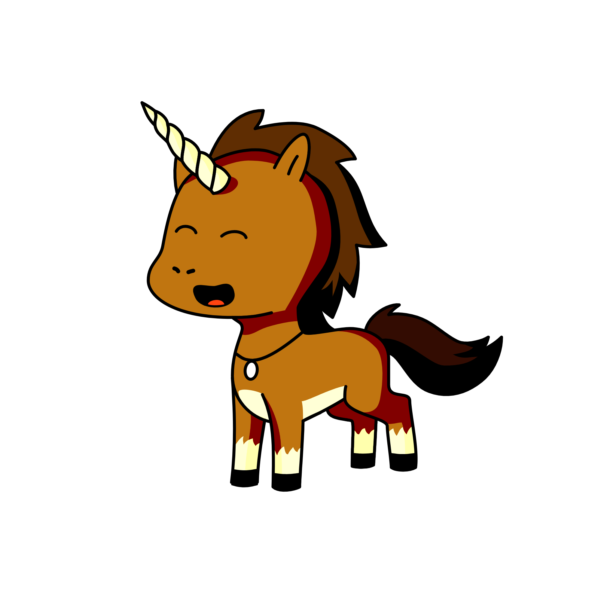 Oliver, the unicorn