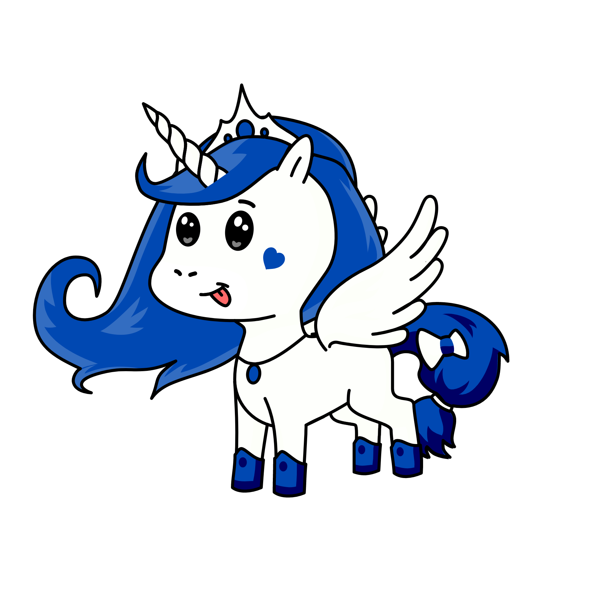 Snow Queen👸🏻, the unicorn