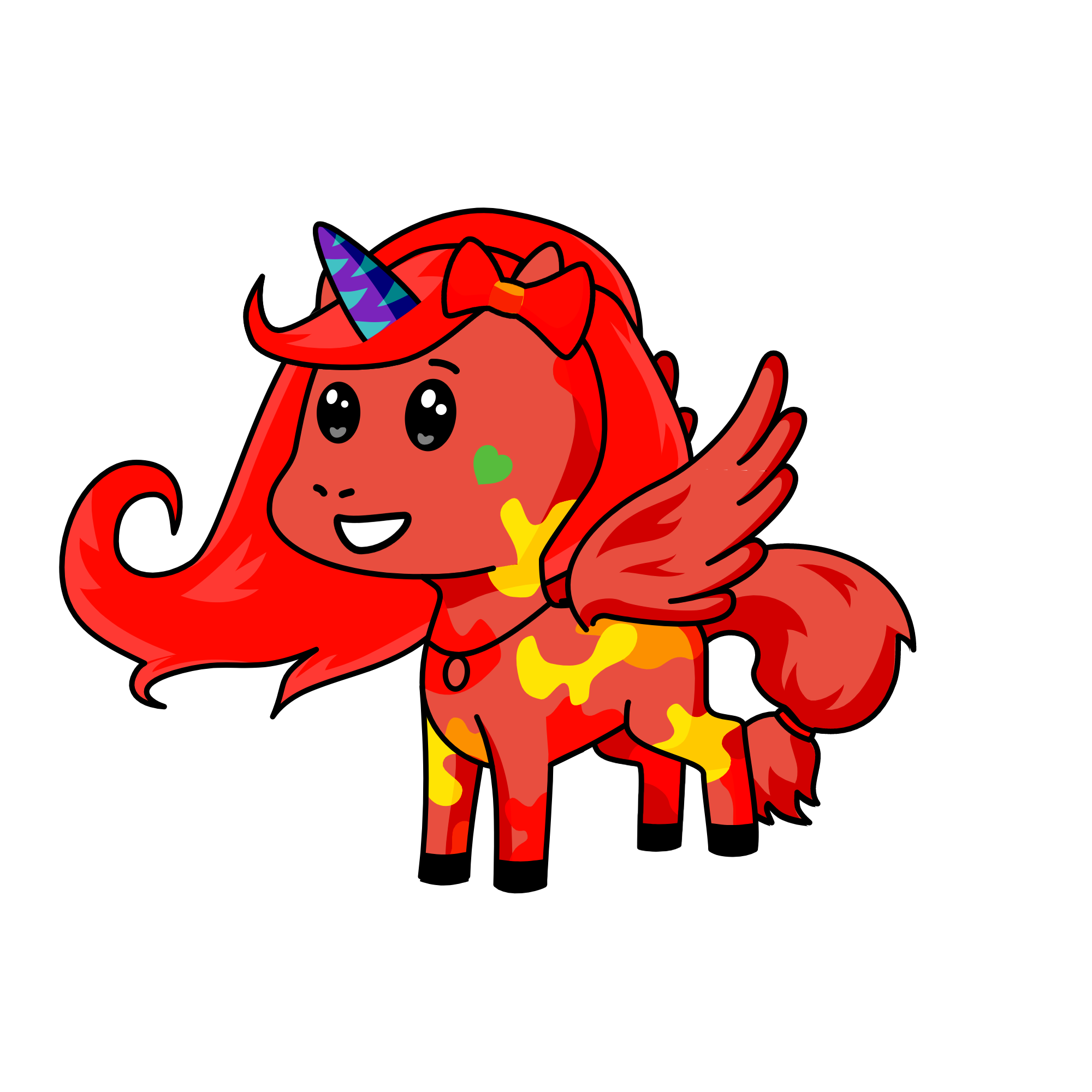 full, the unicorn