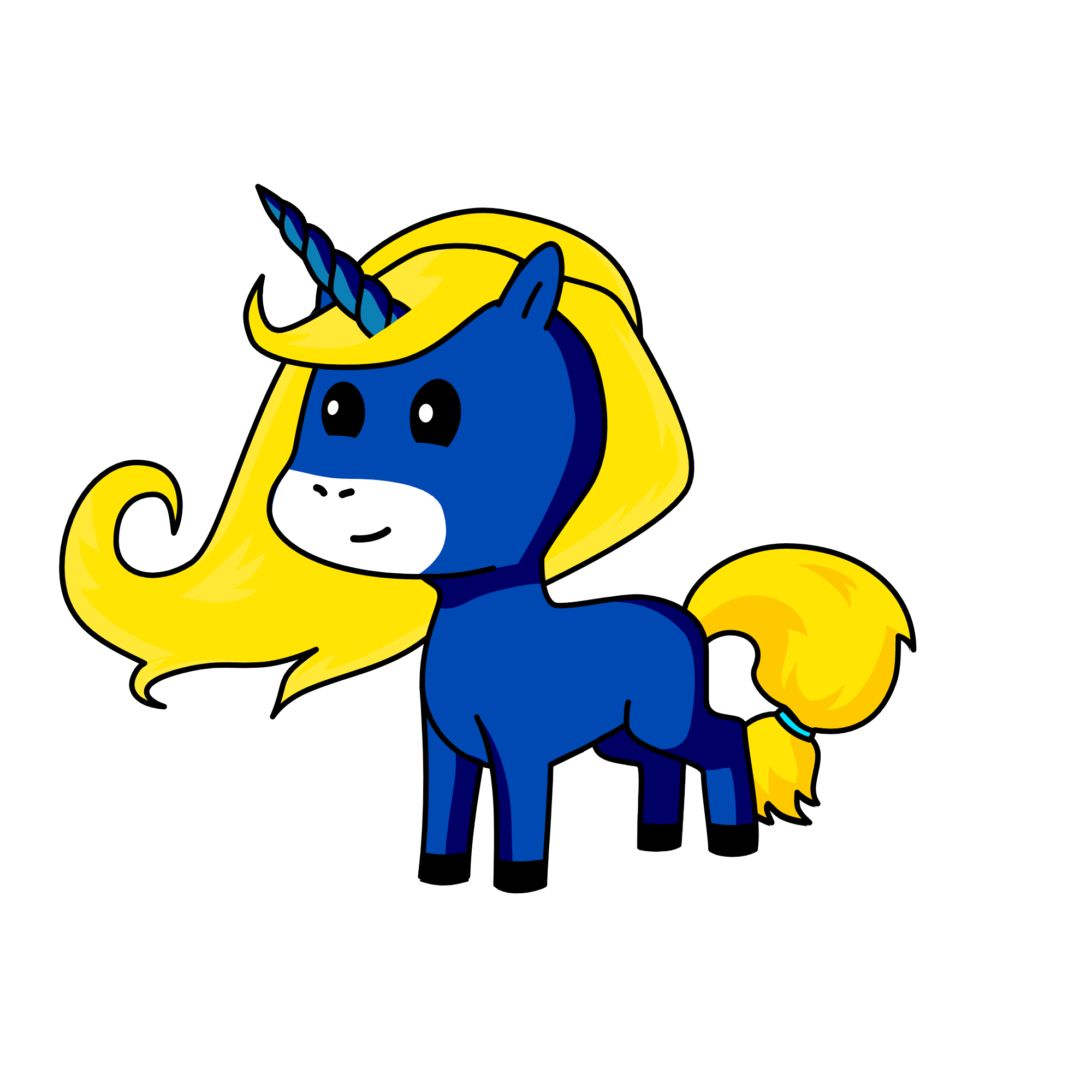 SUNYRANA, the unicorn