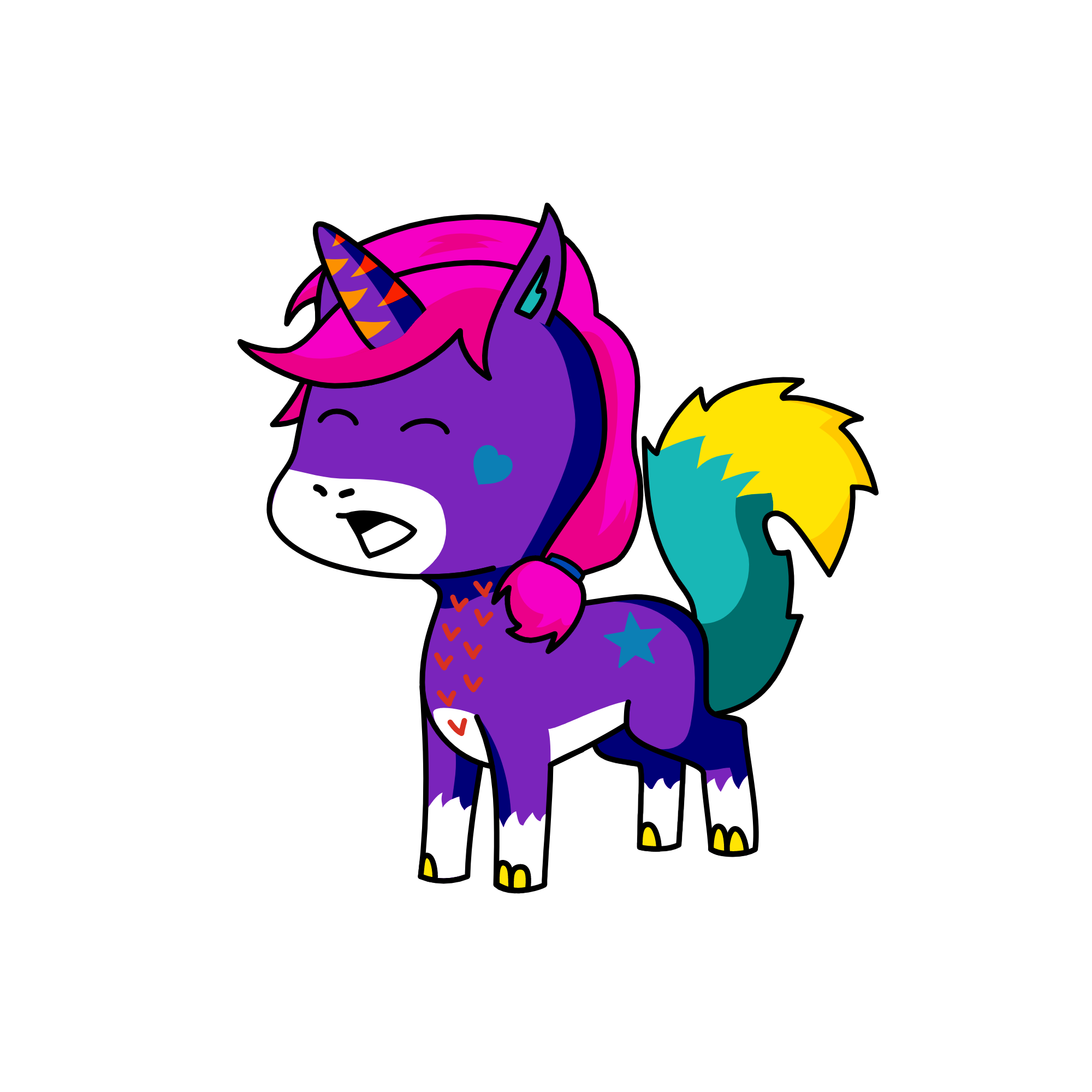 MOLLY, the unicorn