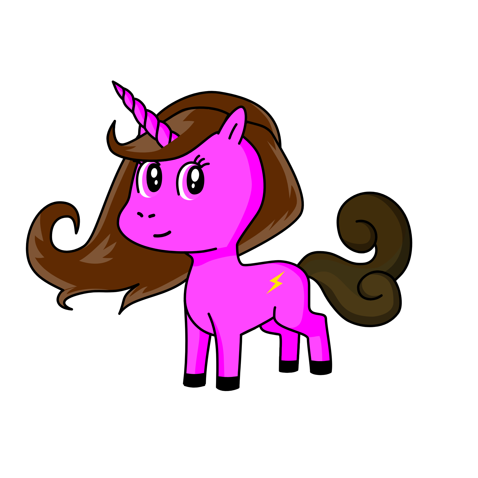 Lightning Stormy, the unicorn