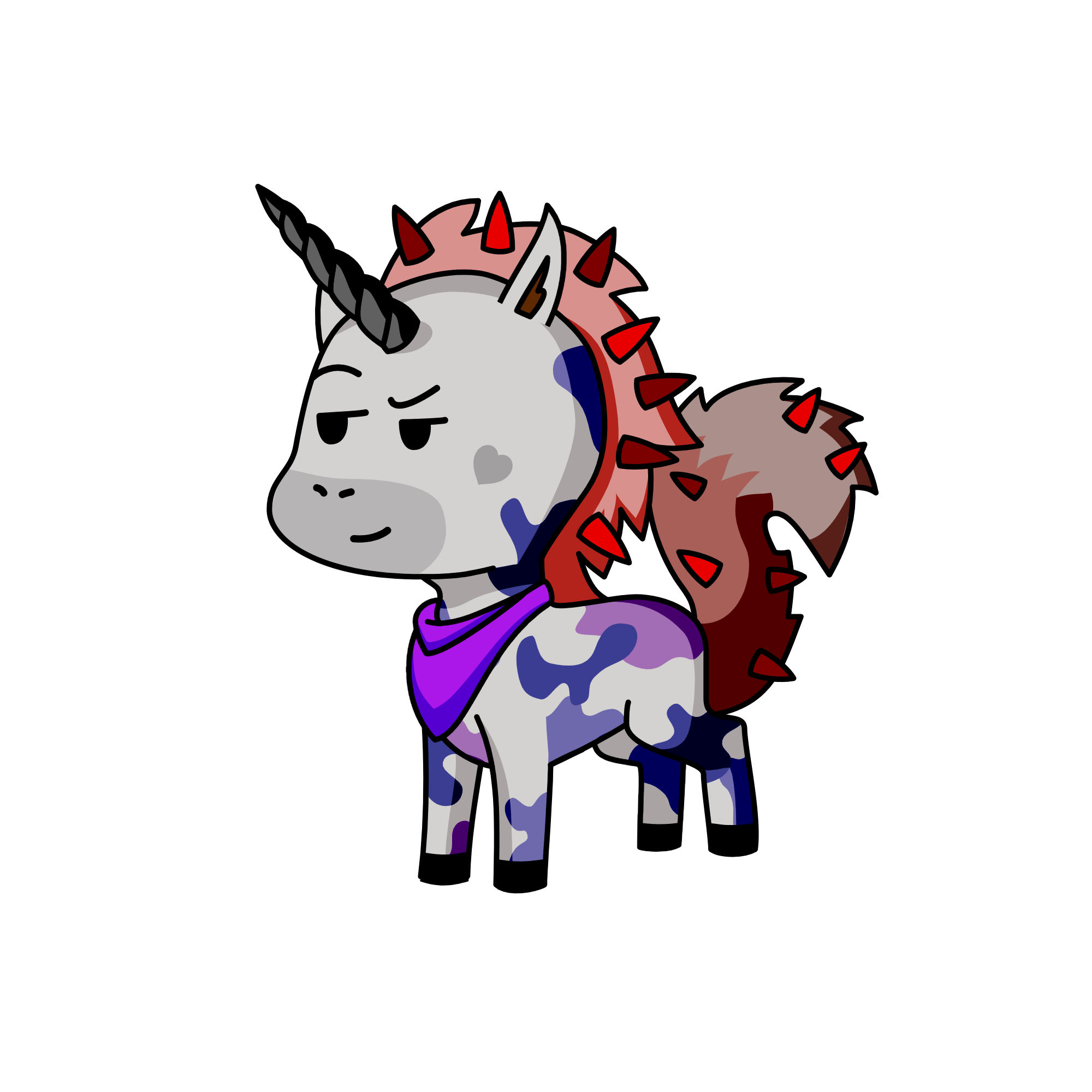 Spifey, the unicorn