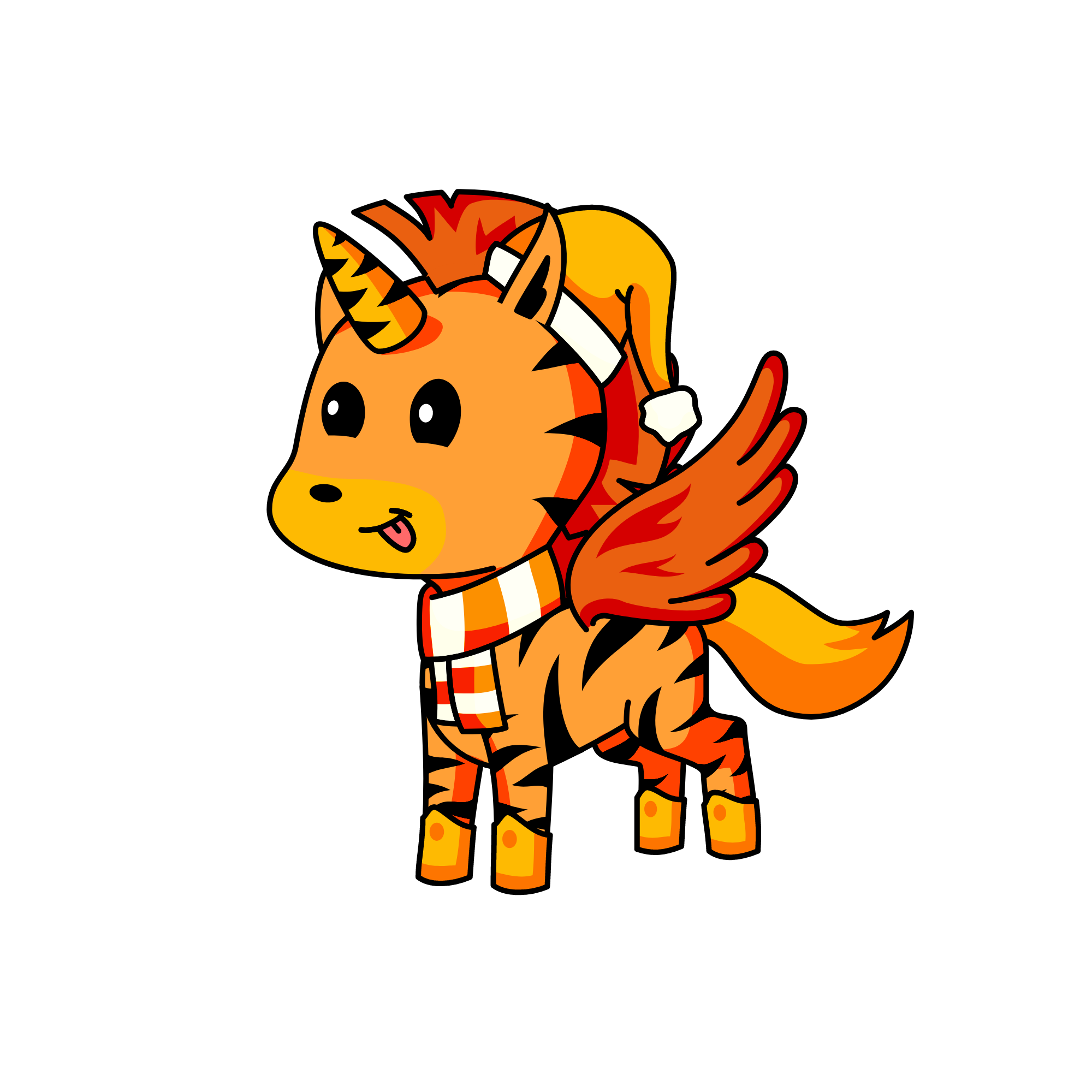 Тигрёнок, the unicorn