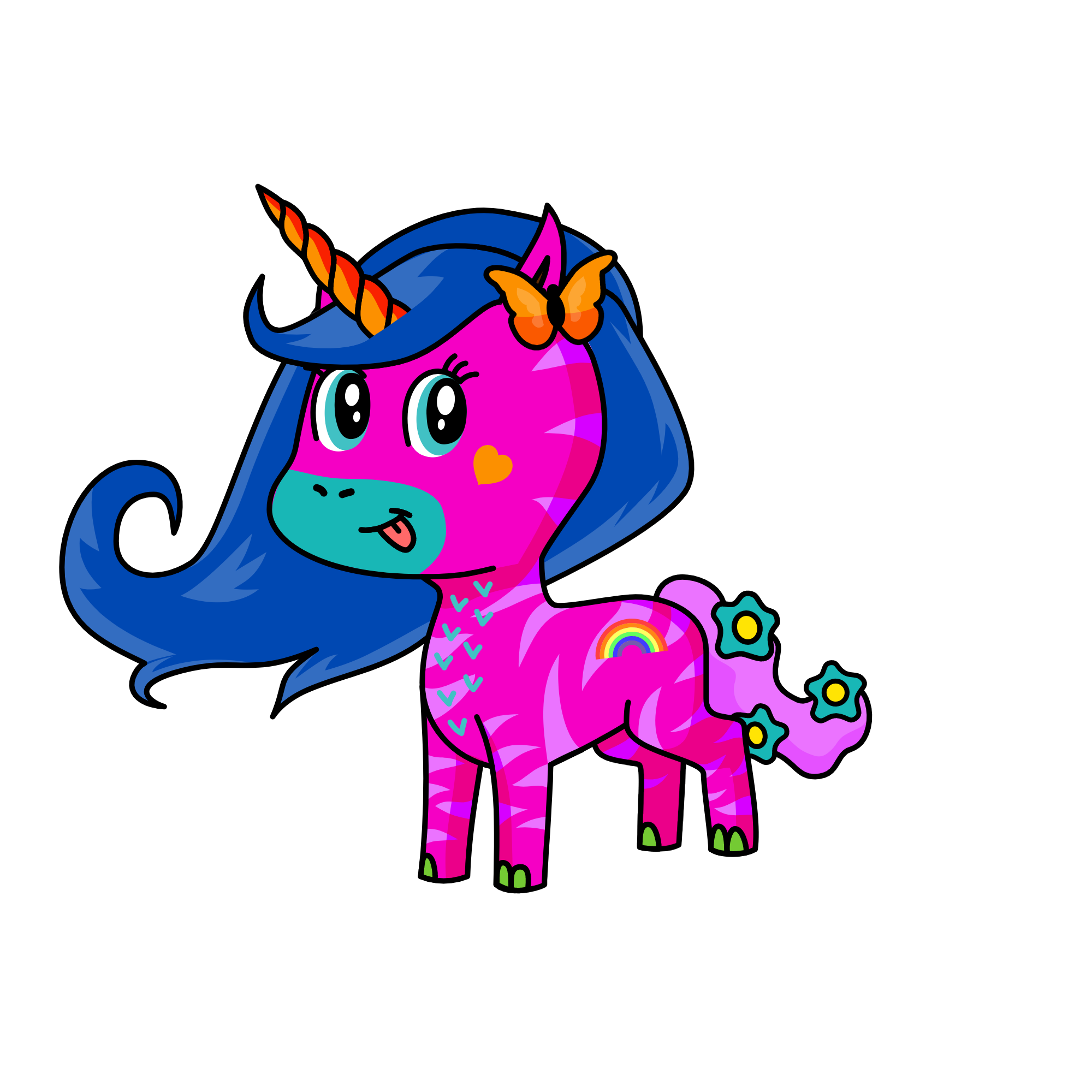 katty, the unicorn