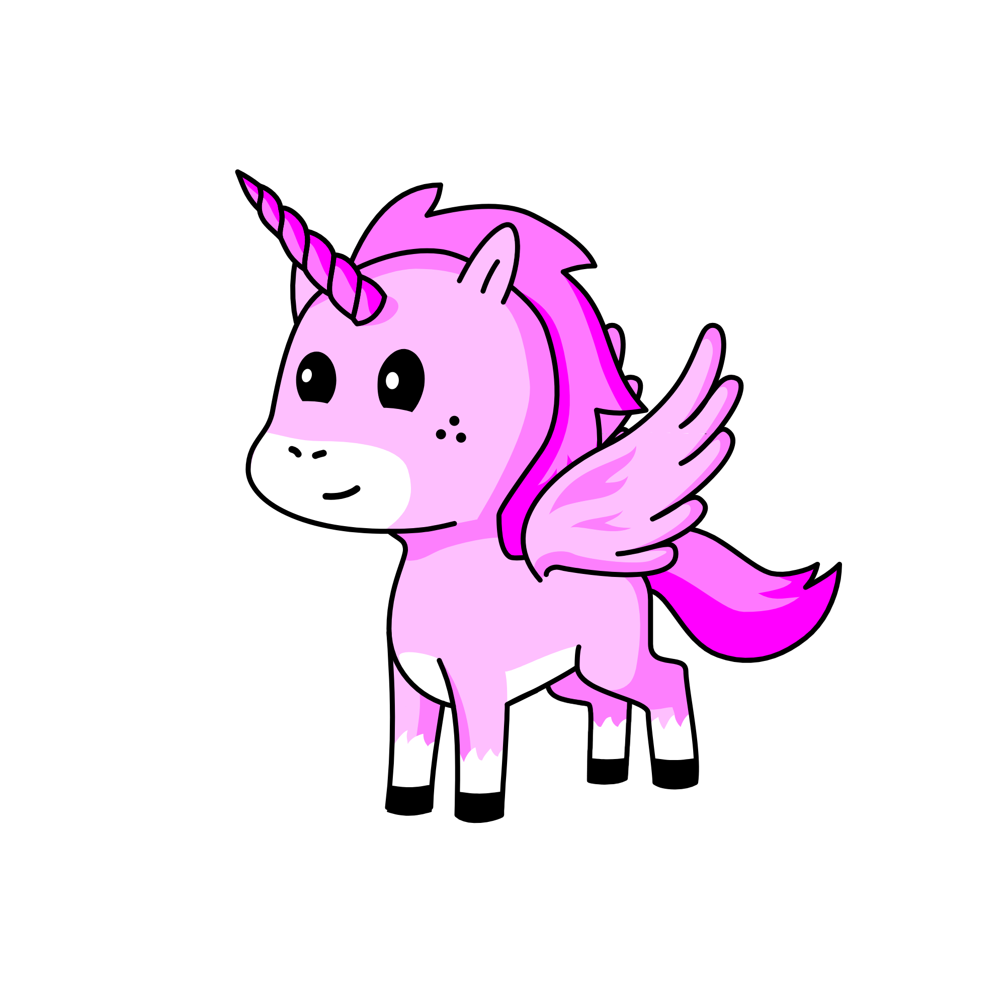pinky, the unicorn