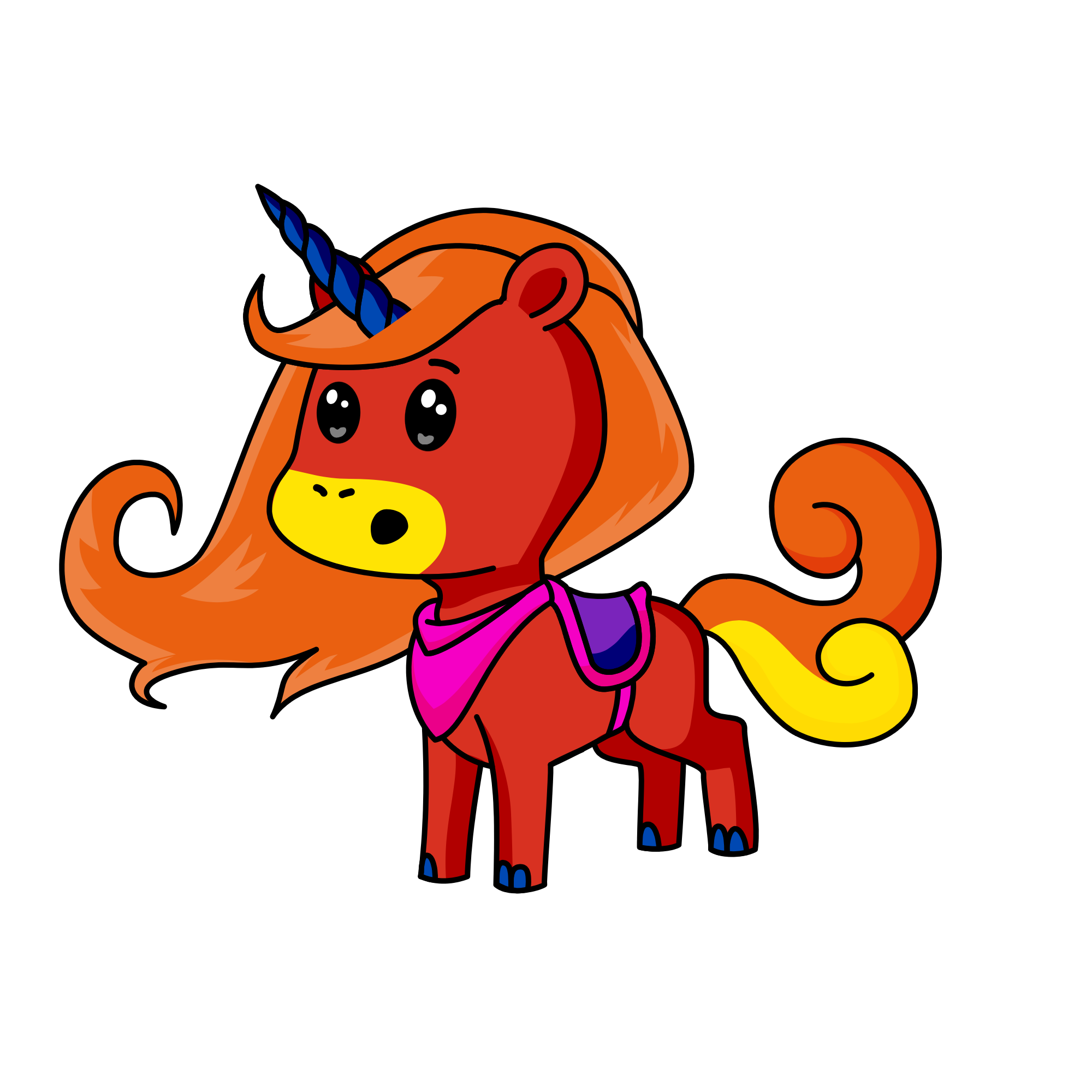 Gl1tt3r6utt, the unicorn