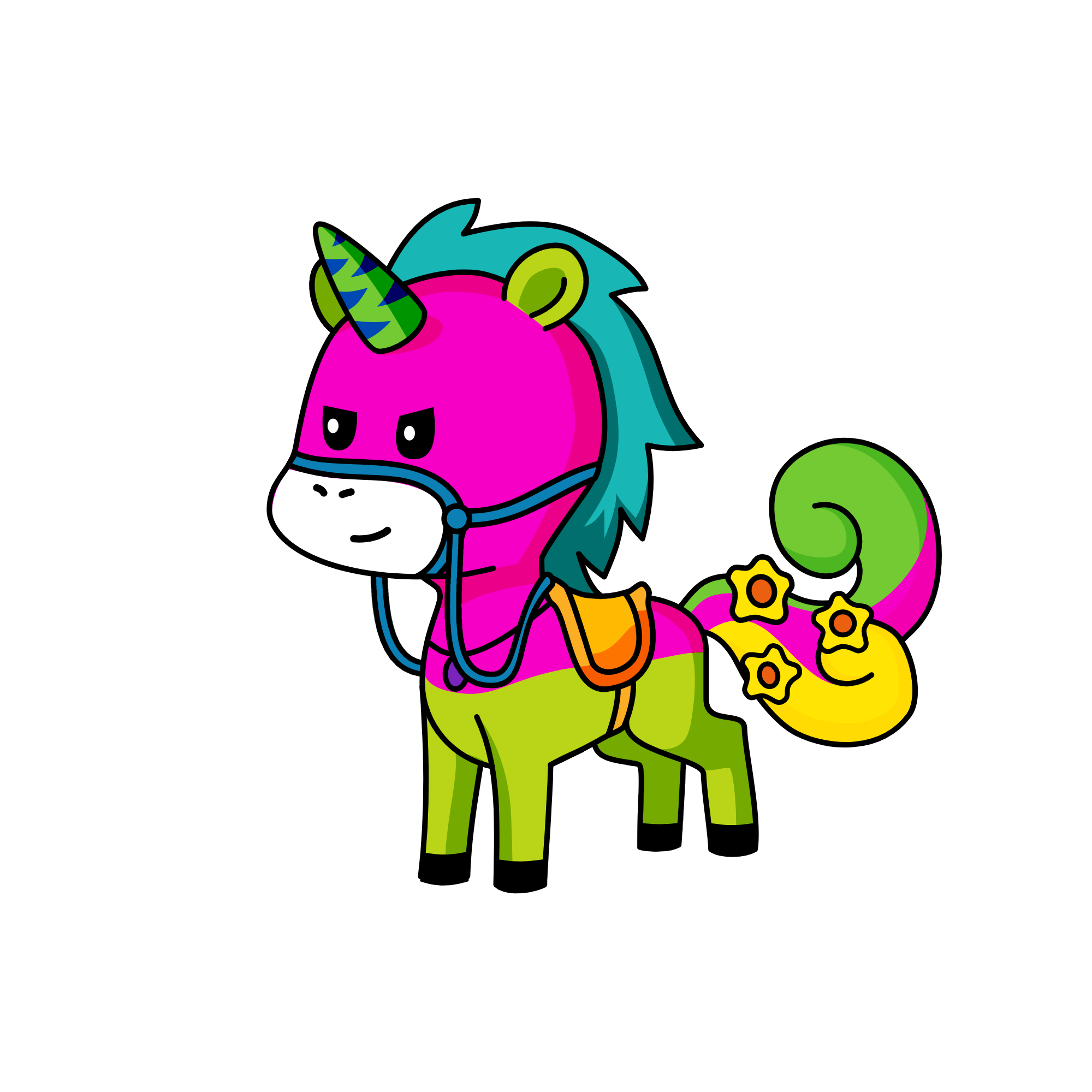 daring due, the unicorn