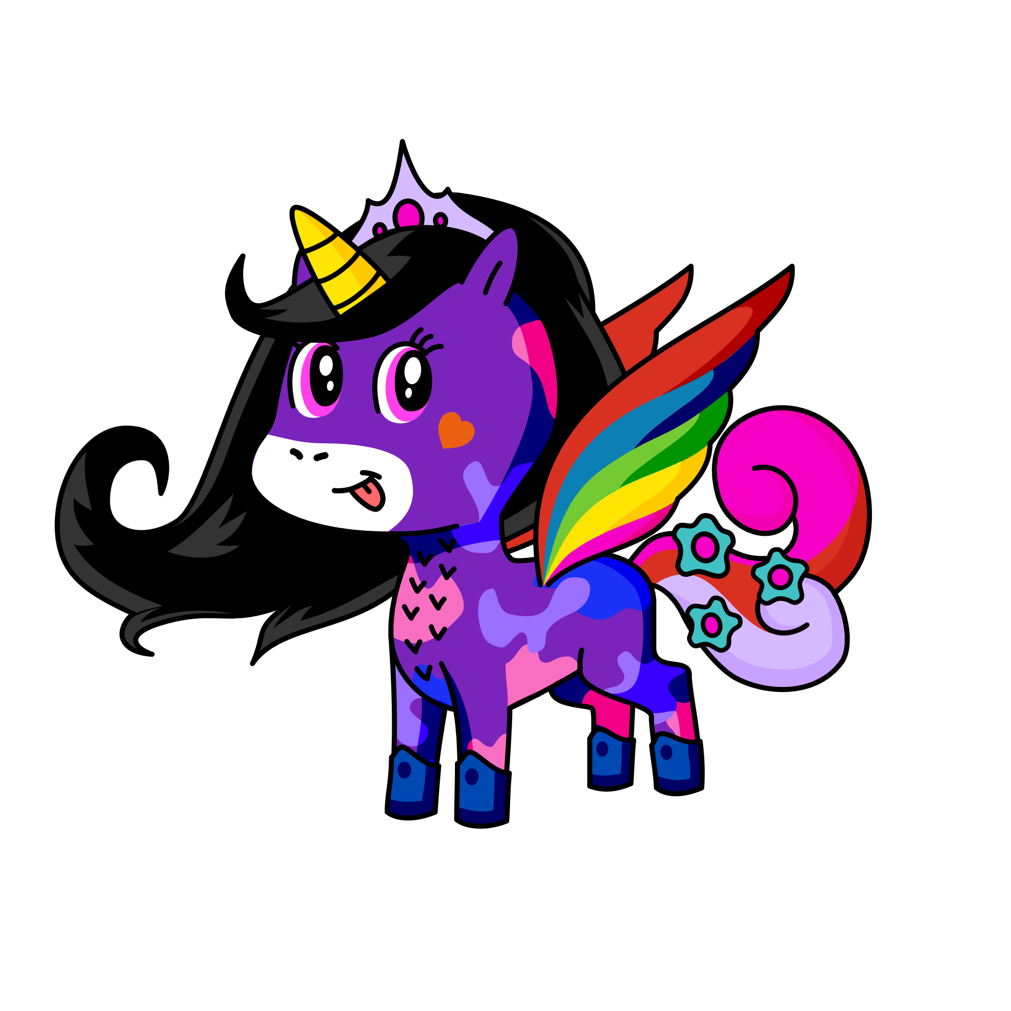 Rocky, the unicorn