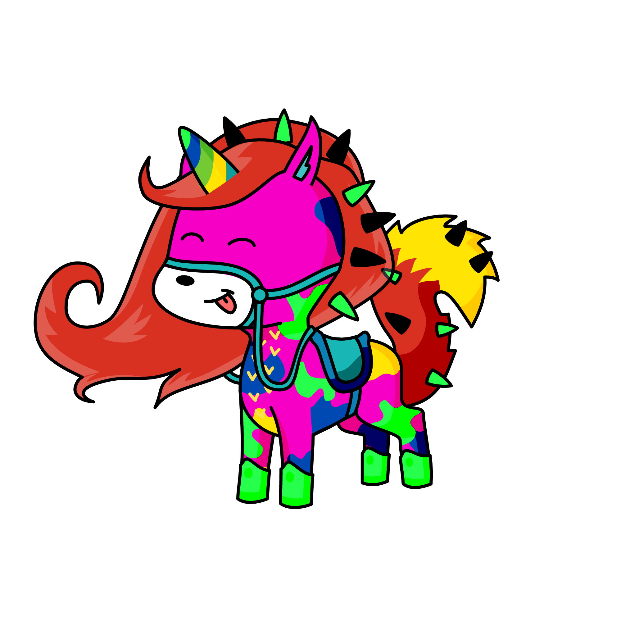 Angela, the unicorn