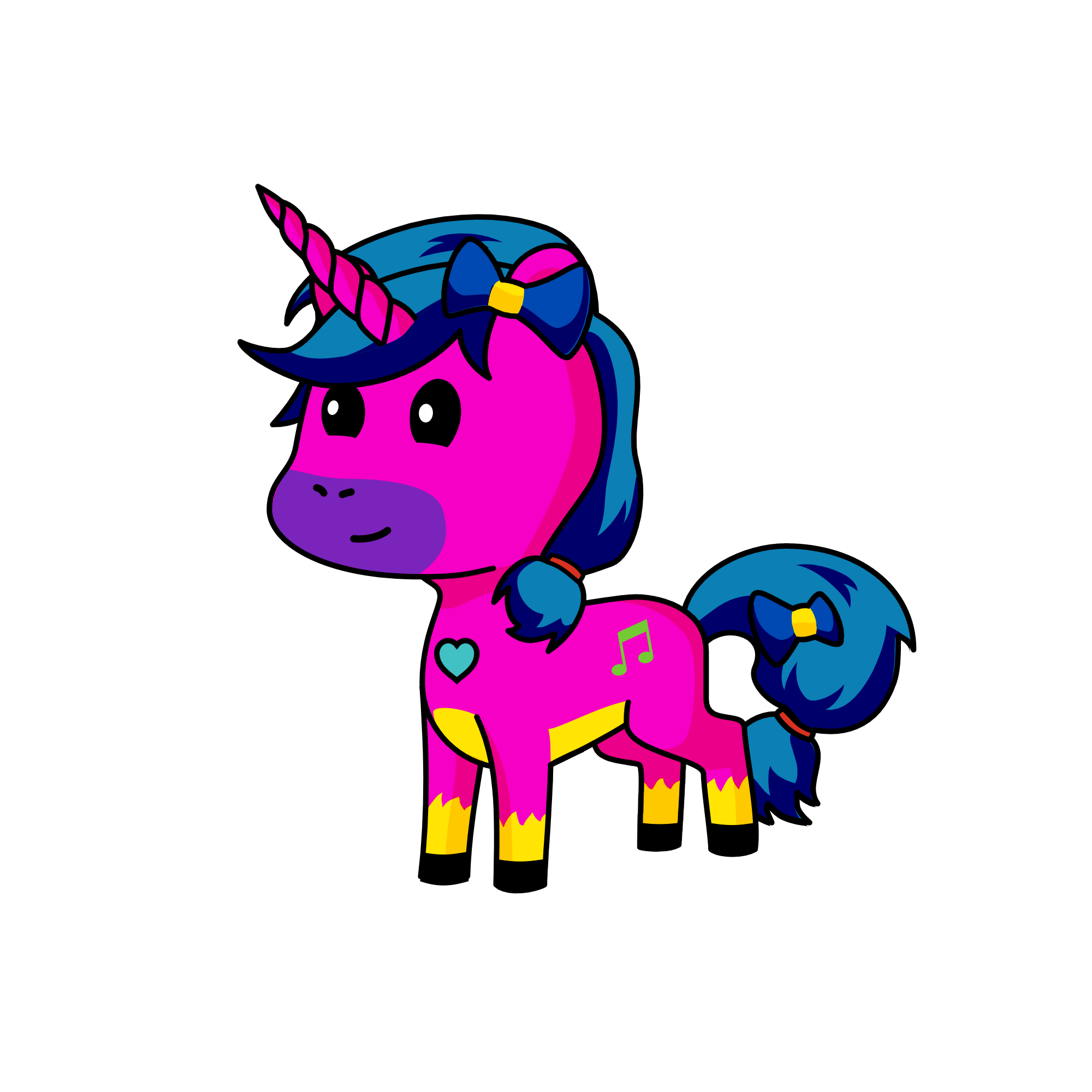 Poppy, the unicorn