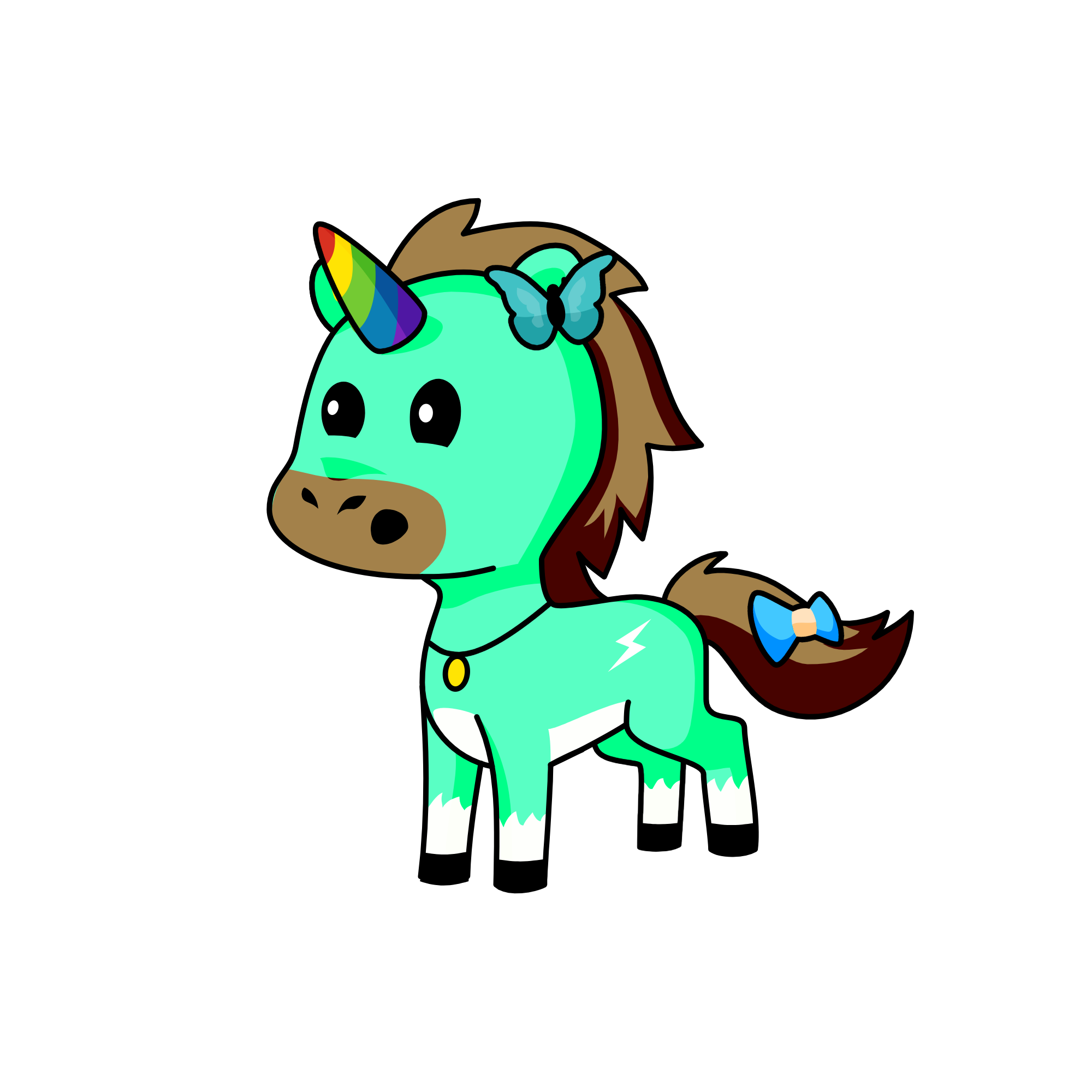 Majom, the unicorn