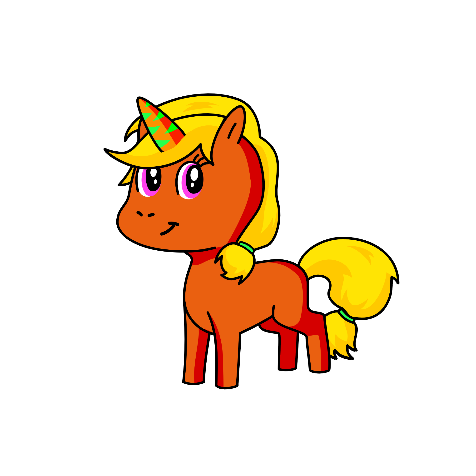 Geceler prensi, the unicorn