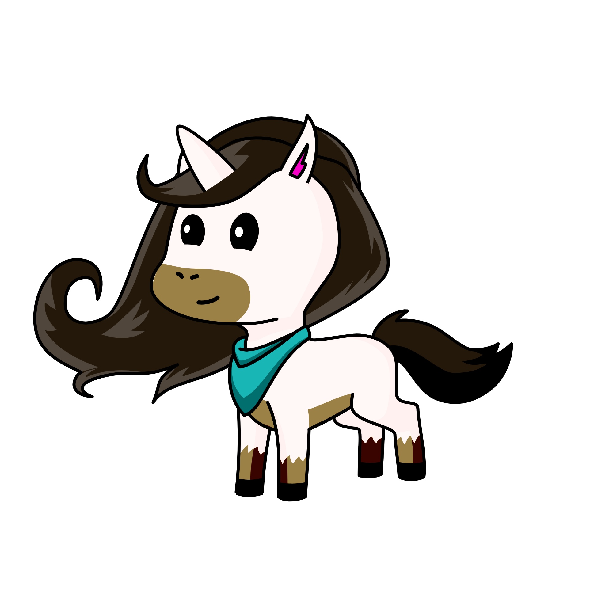 Misty, the unicorn