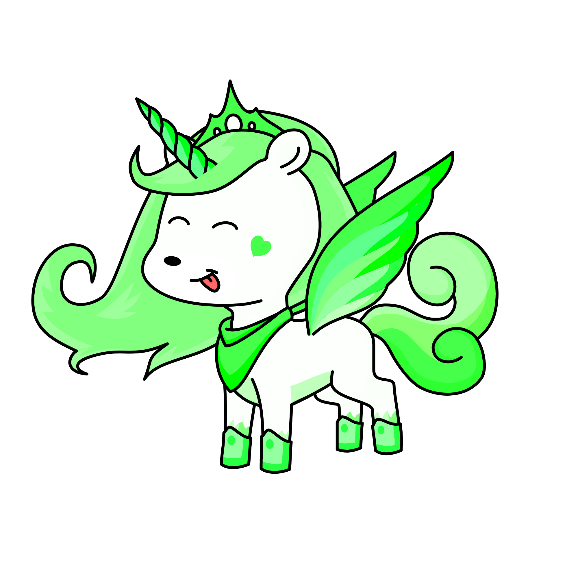 Ivy, the unicorn