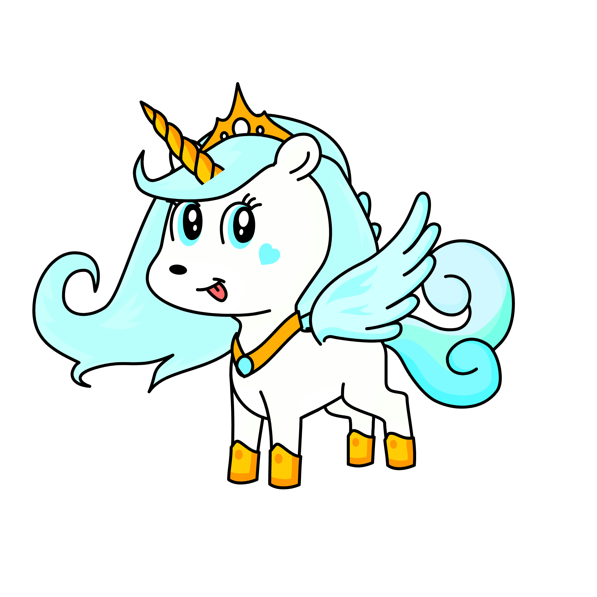 Cloud, the unicorn