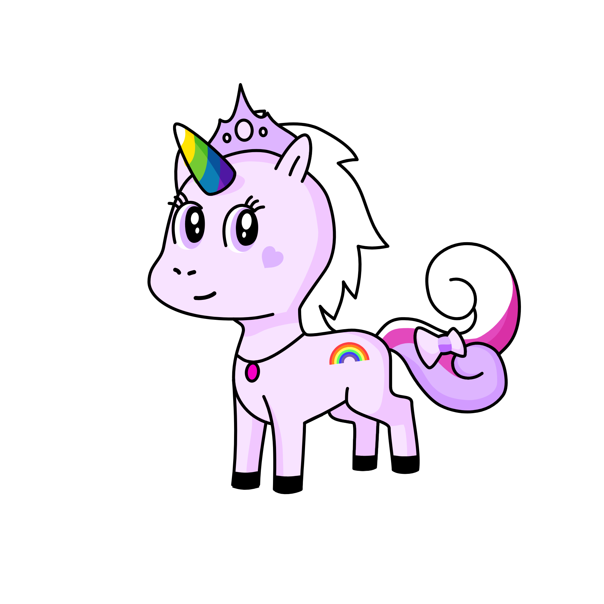 princess, the unicorn