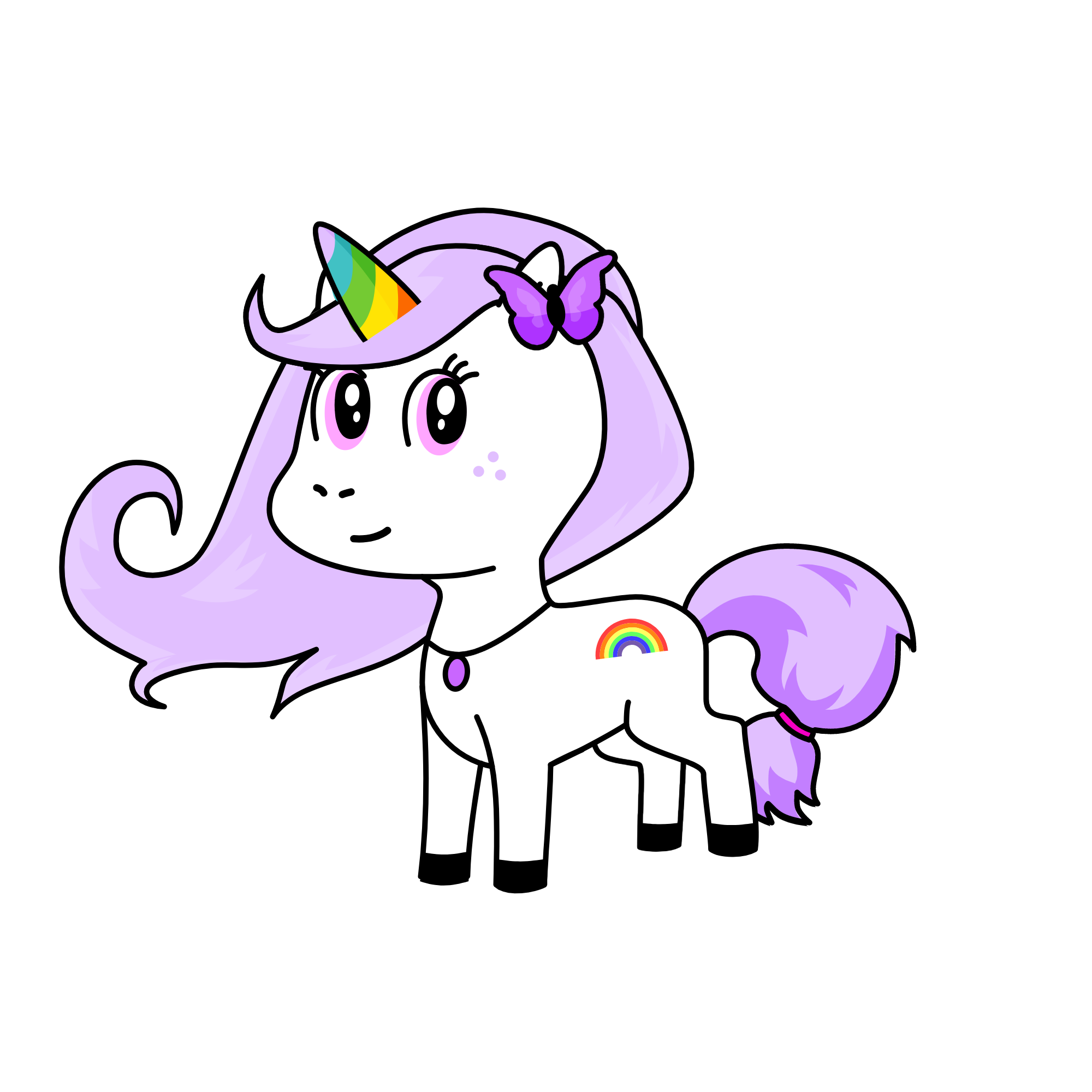 unirainbow, the unicorn