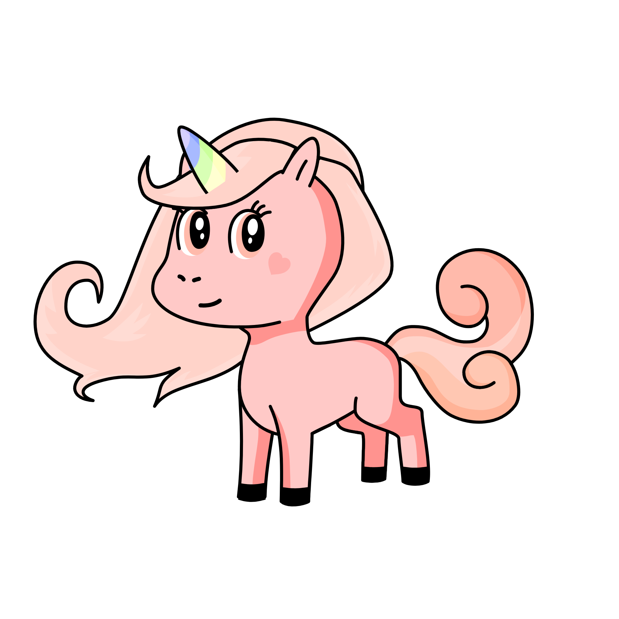 kitty, the unicorn