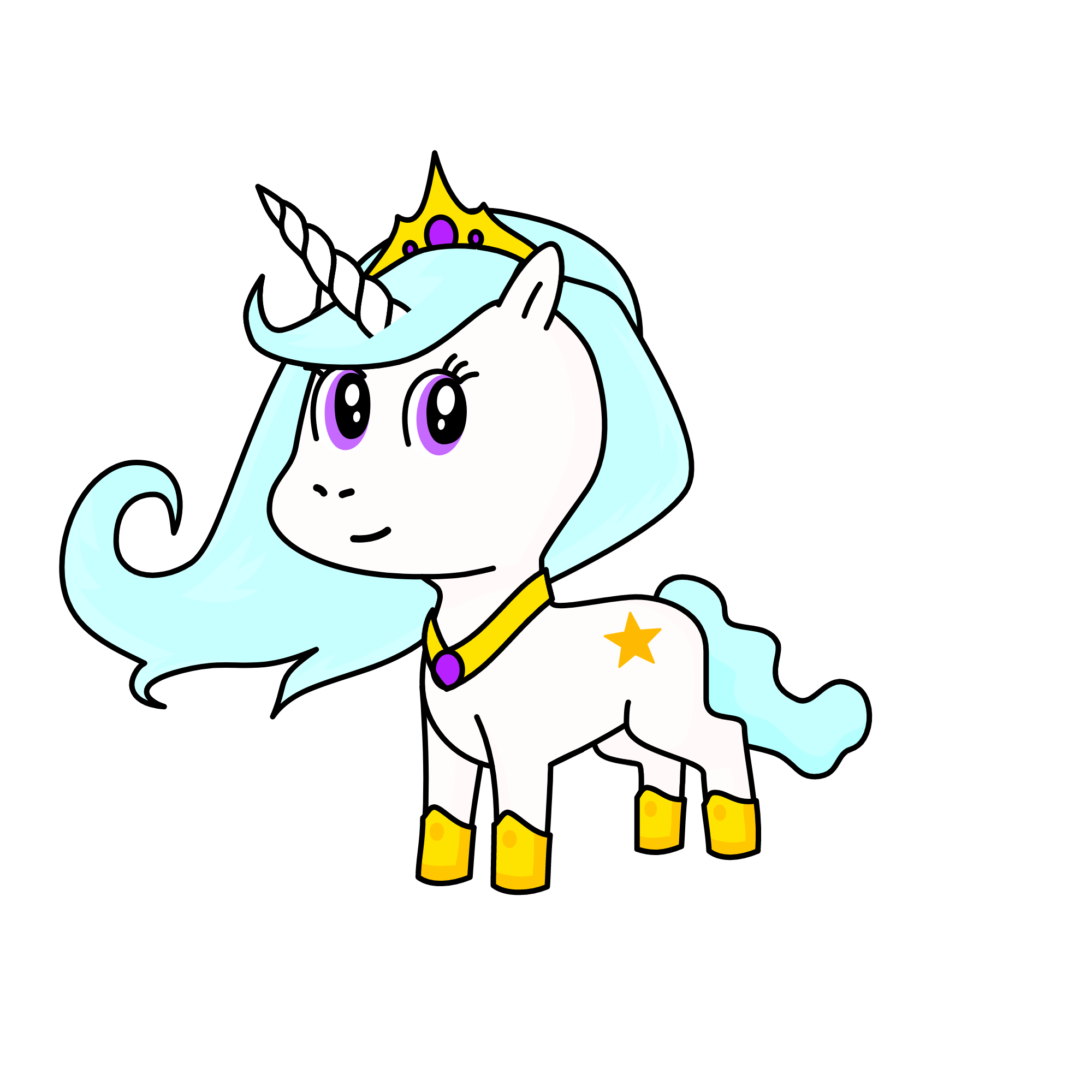 Celestia, the unicorn