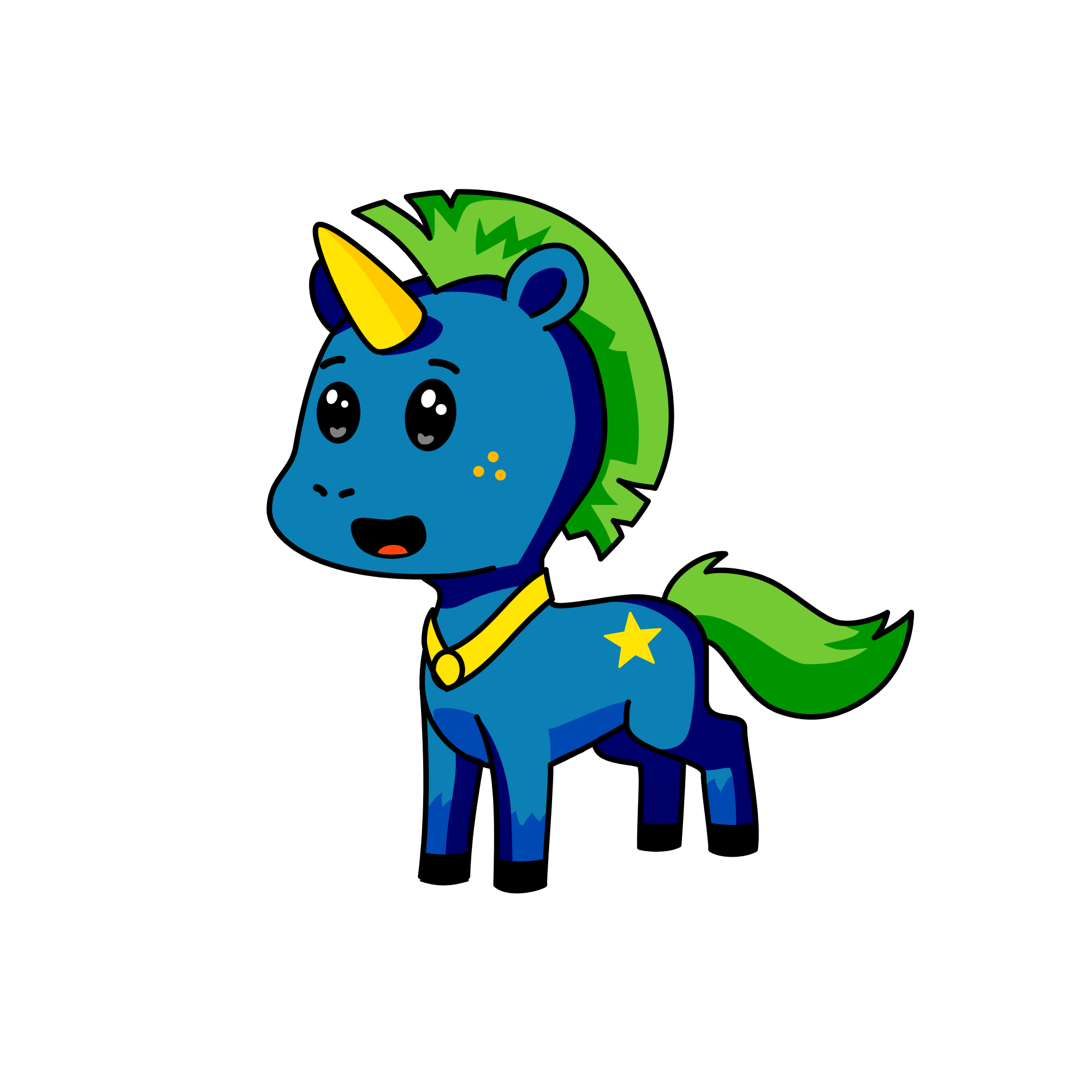 Wynn, the unicorn