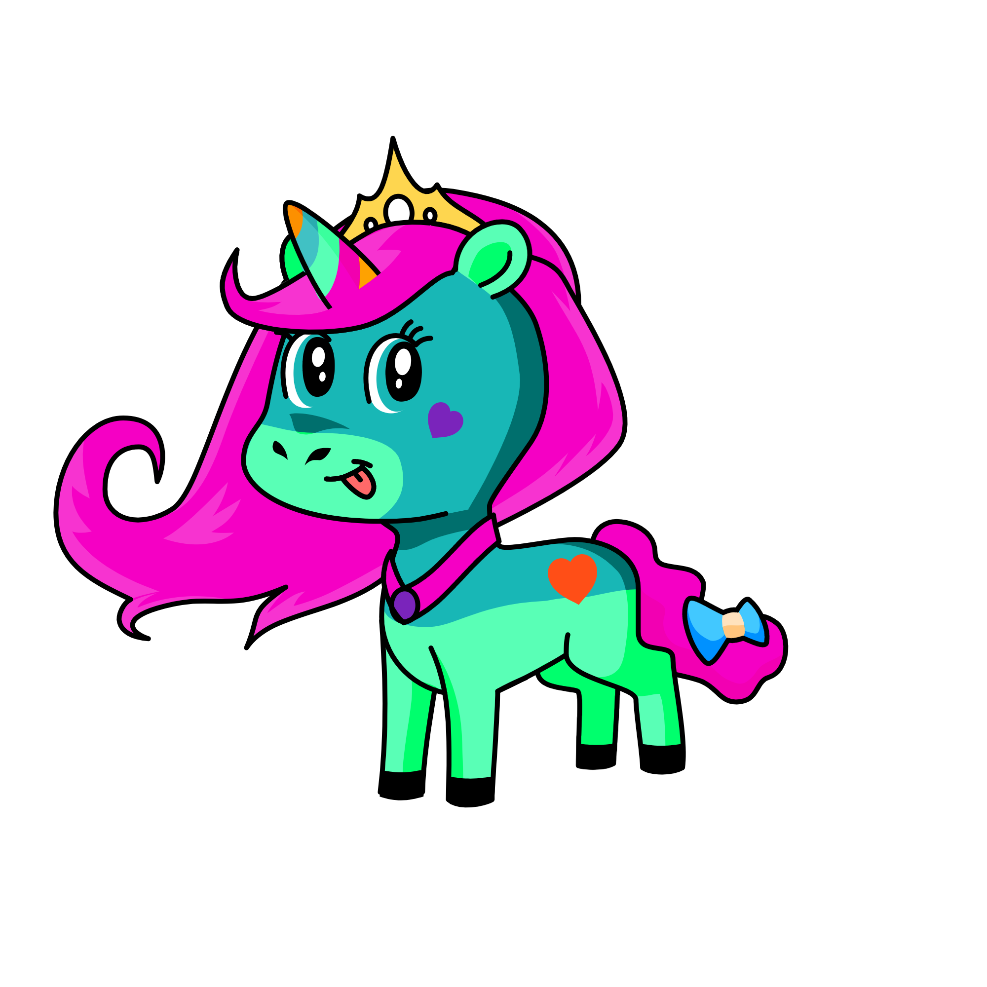 luna fria, the unicorn