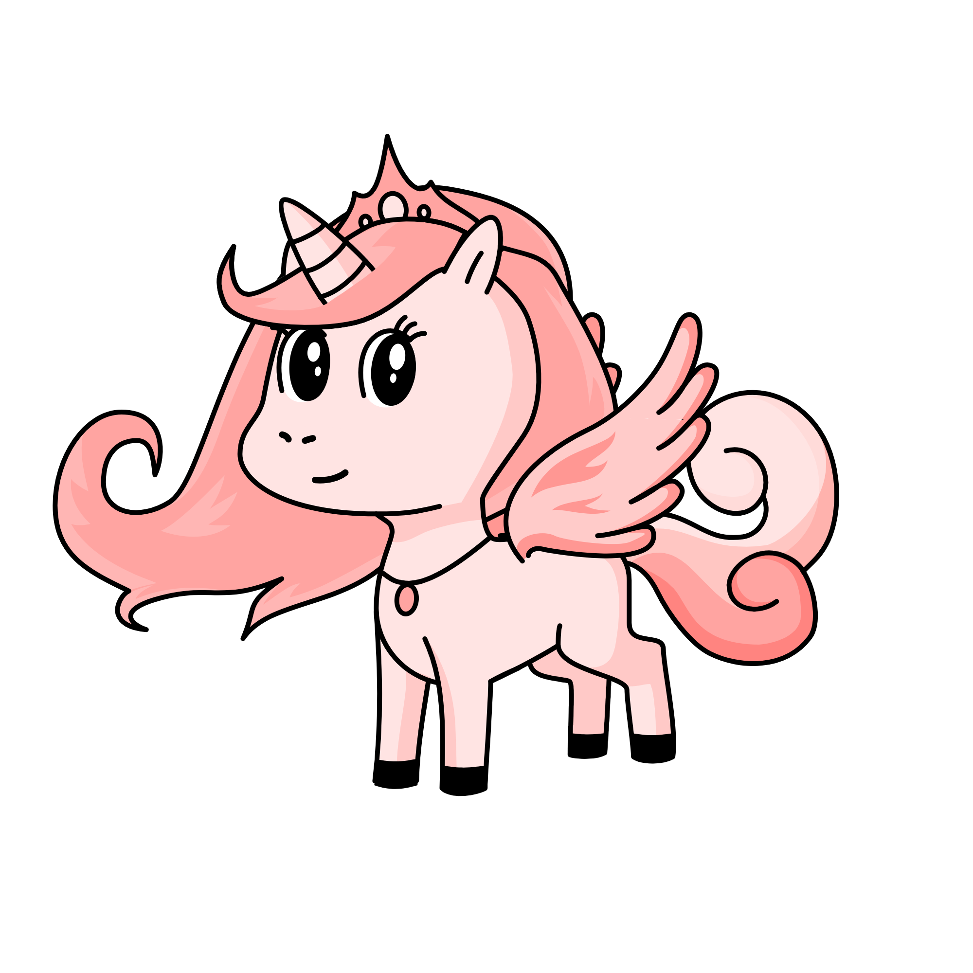 Coral, the unicorn