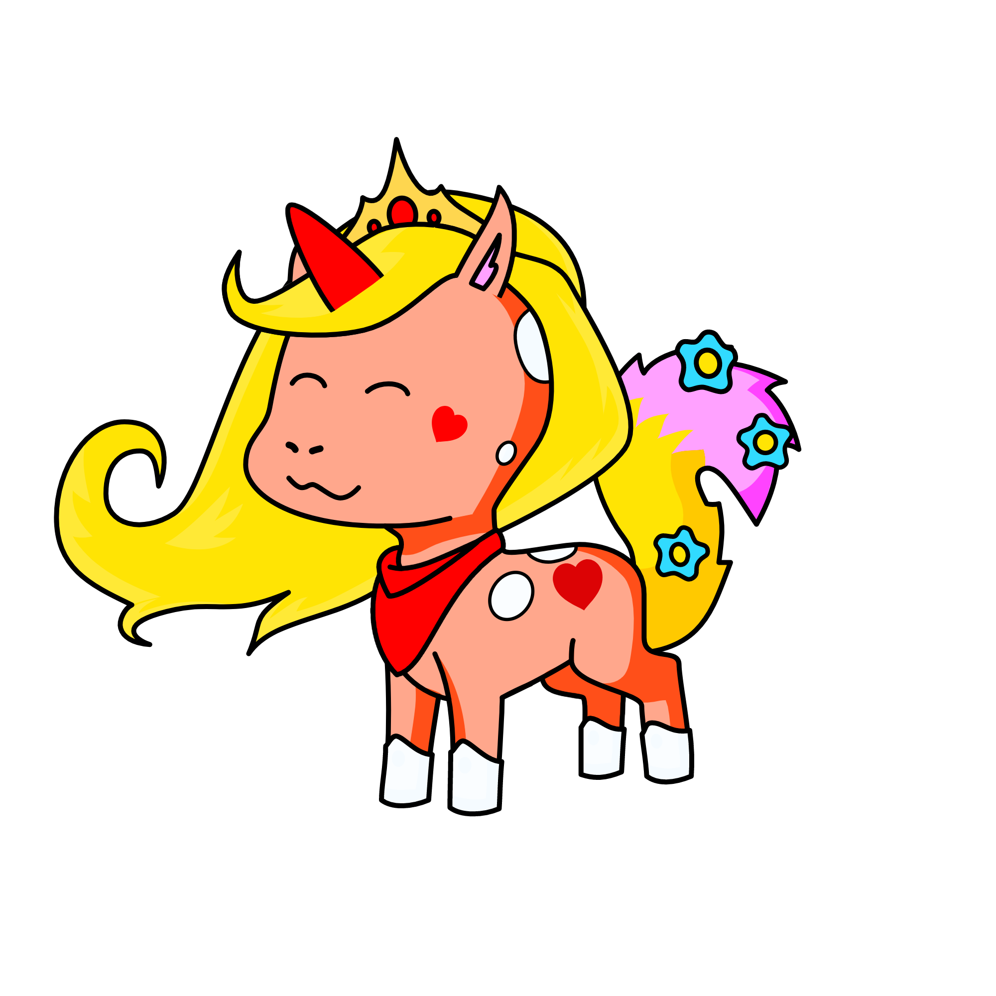 e tsa, the unicorn