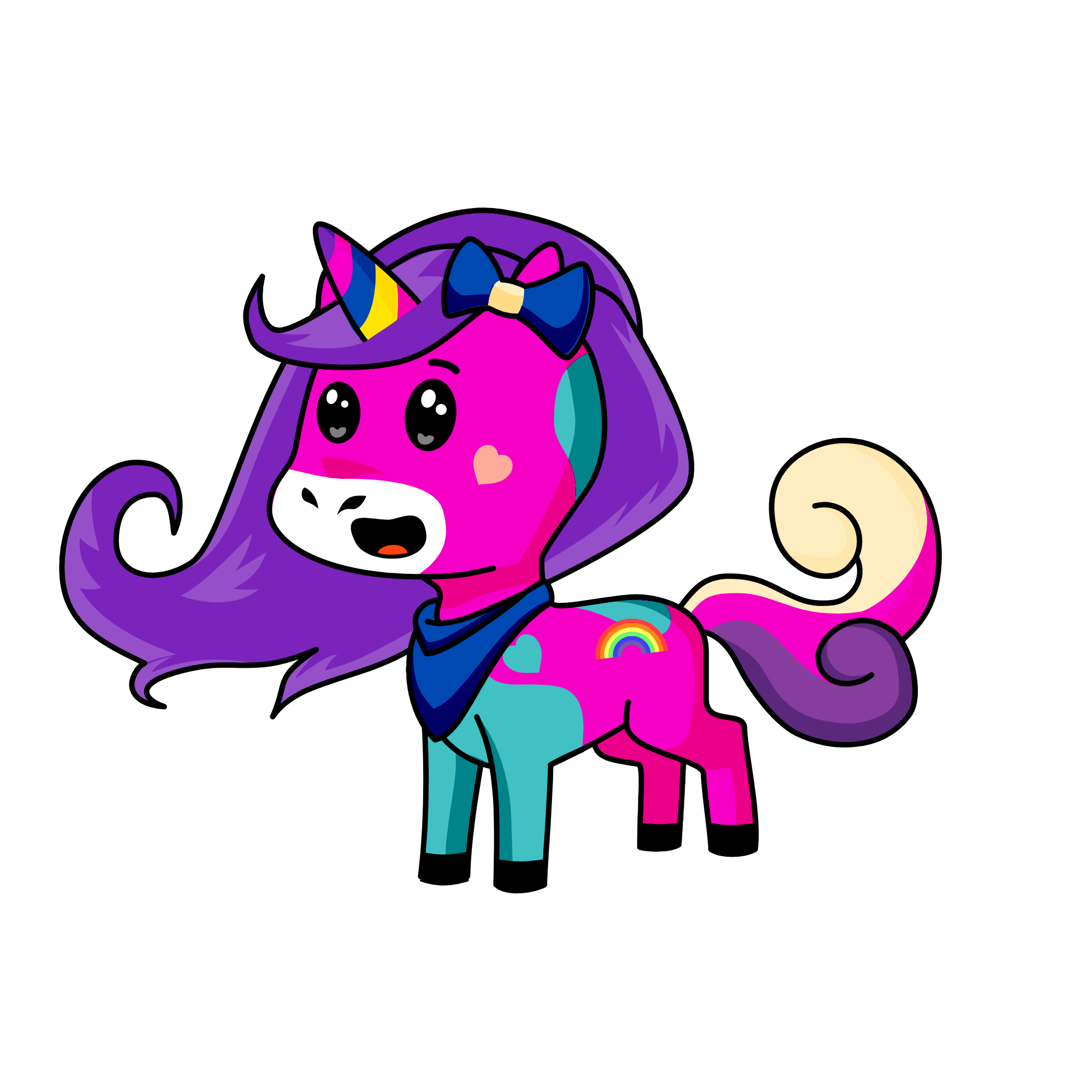 Sprinkles, the unicorn