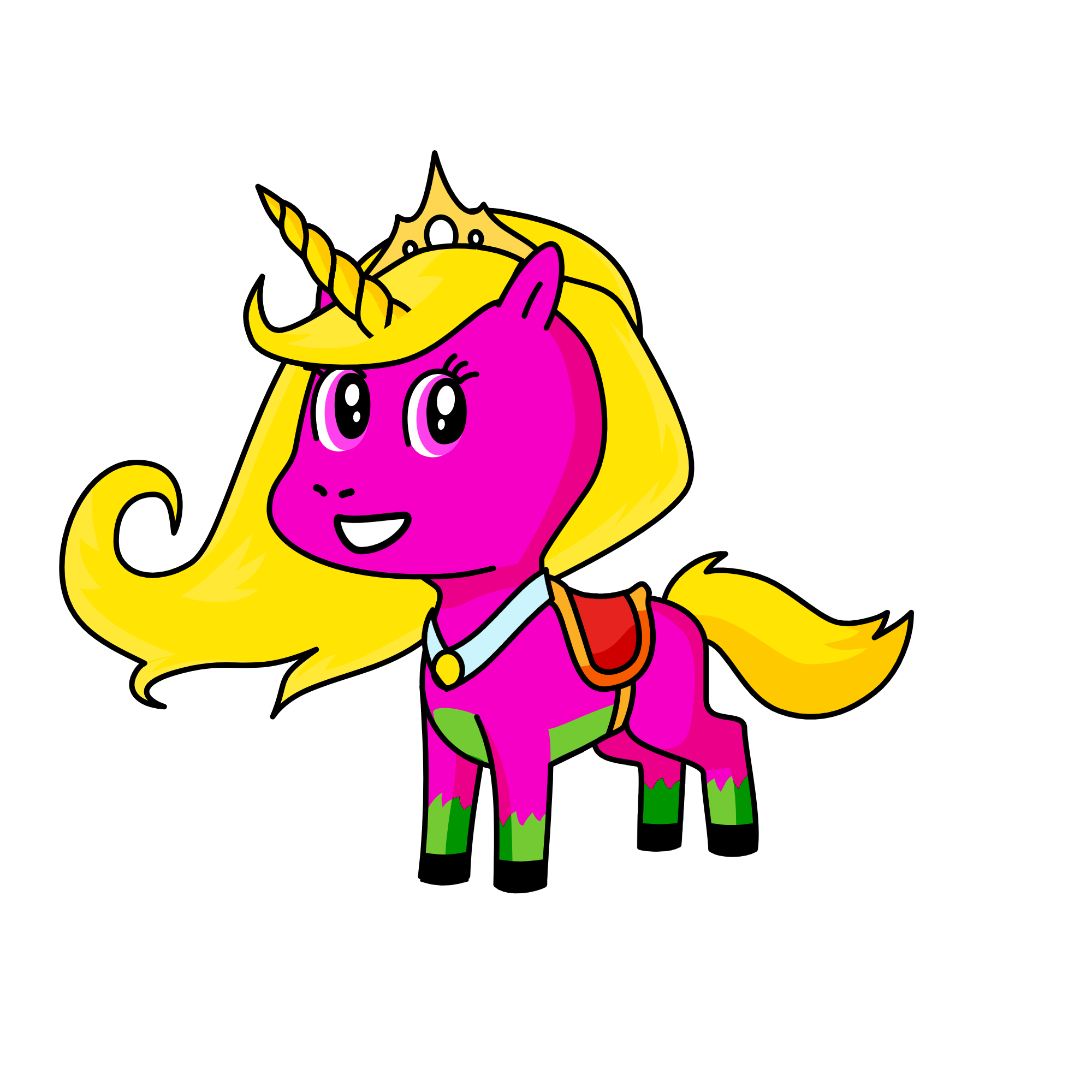  Rapunzel, the unicorn