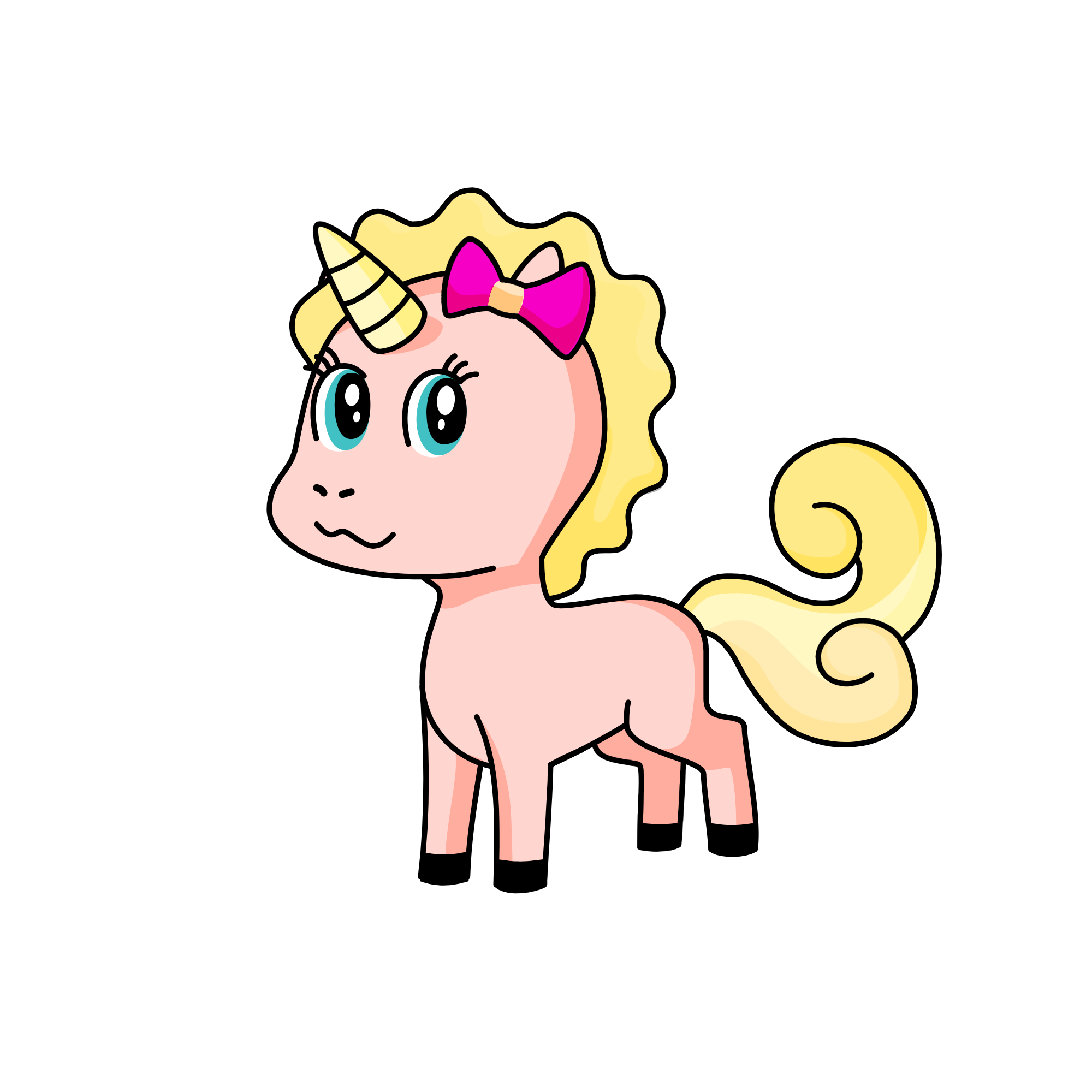 miss piggy, the unicorn
