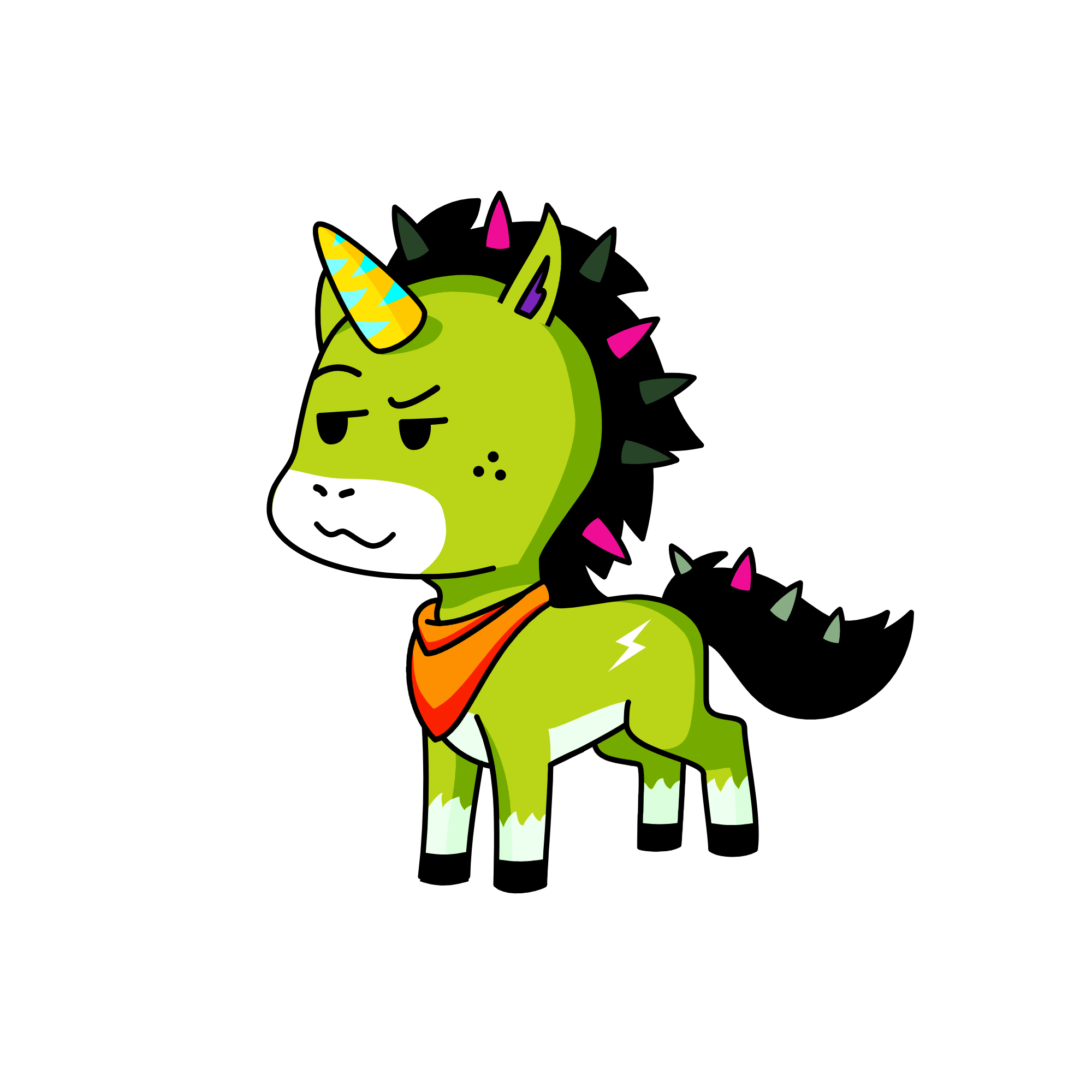 flash, the unicorn