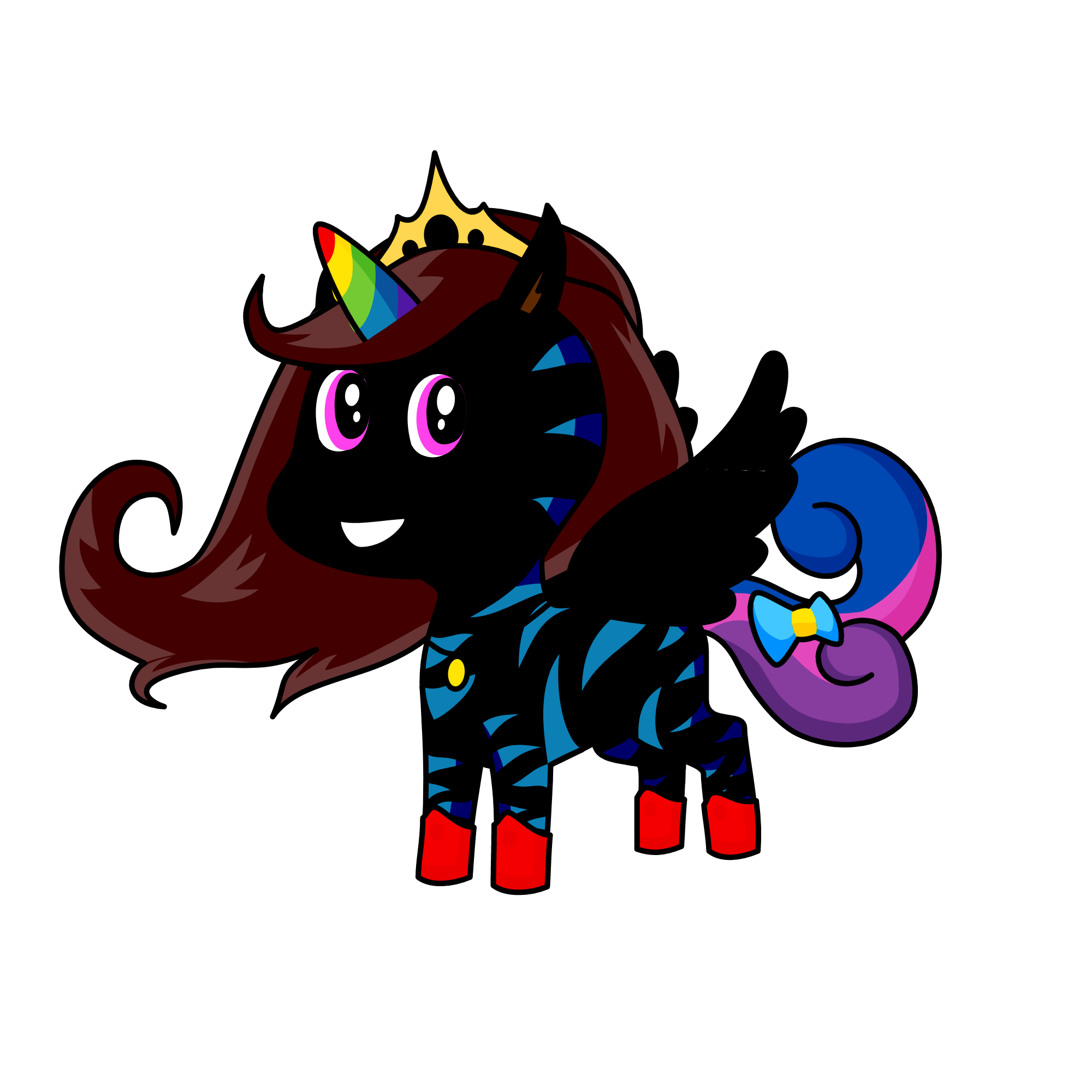 Princess Luna, the unicorn
