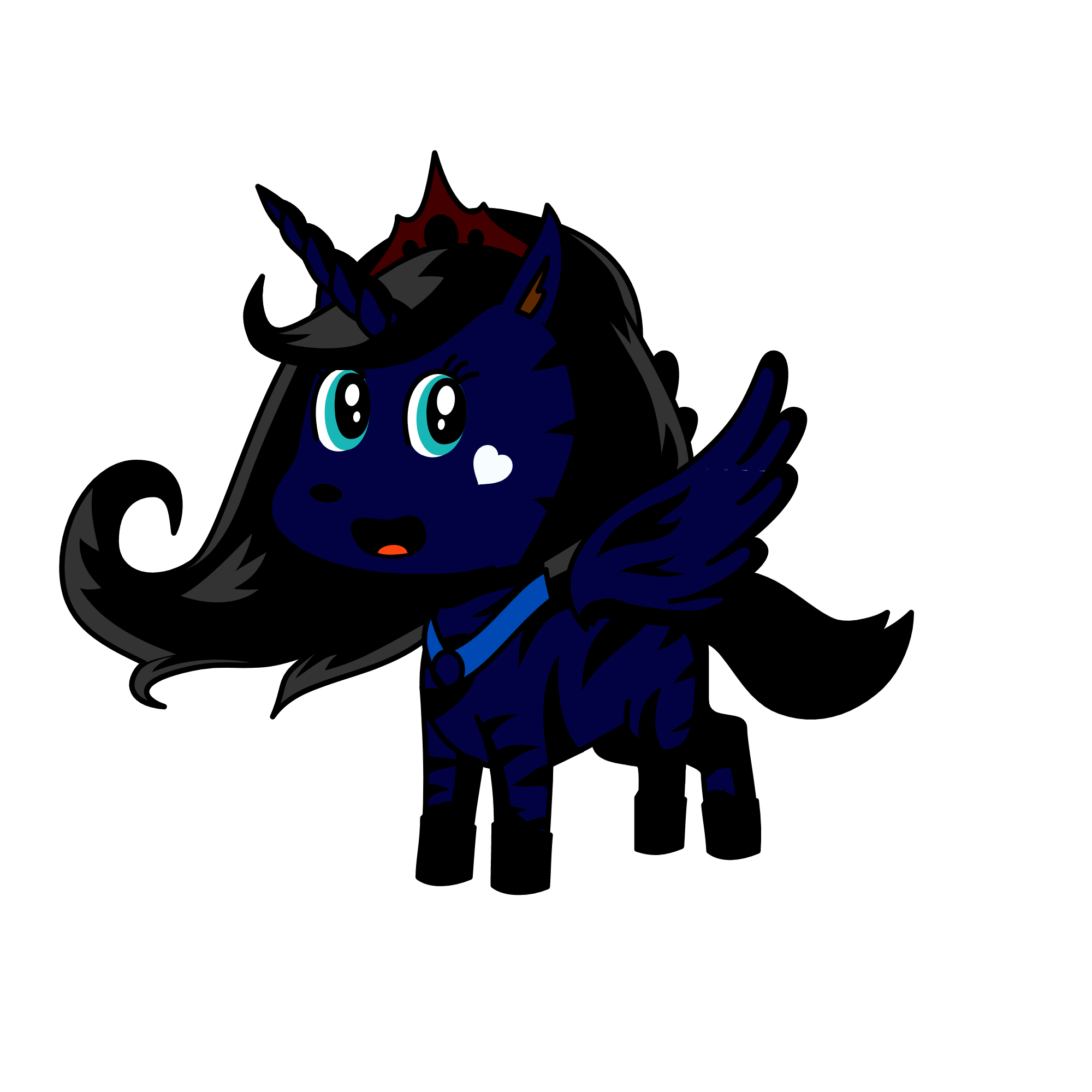 Luna, the unicorn