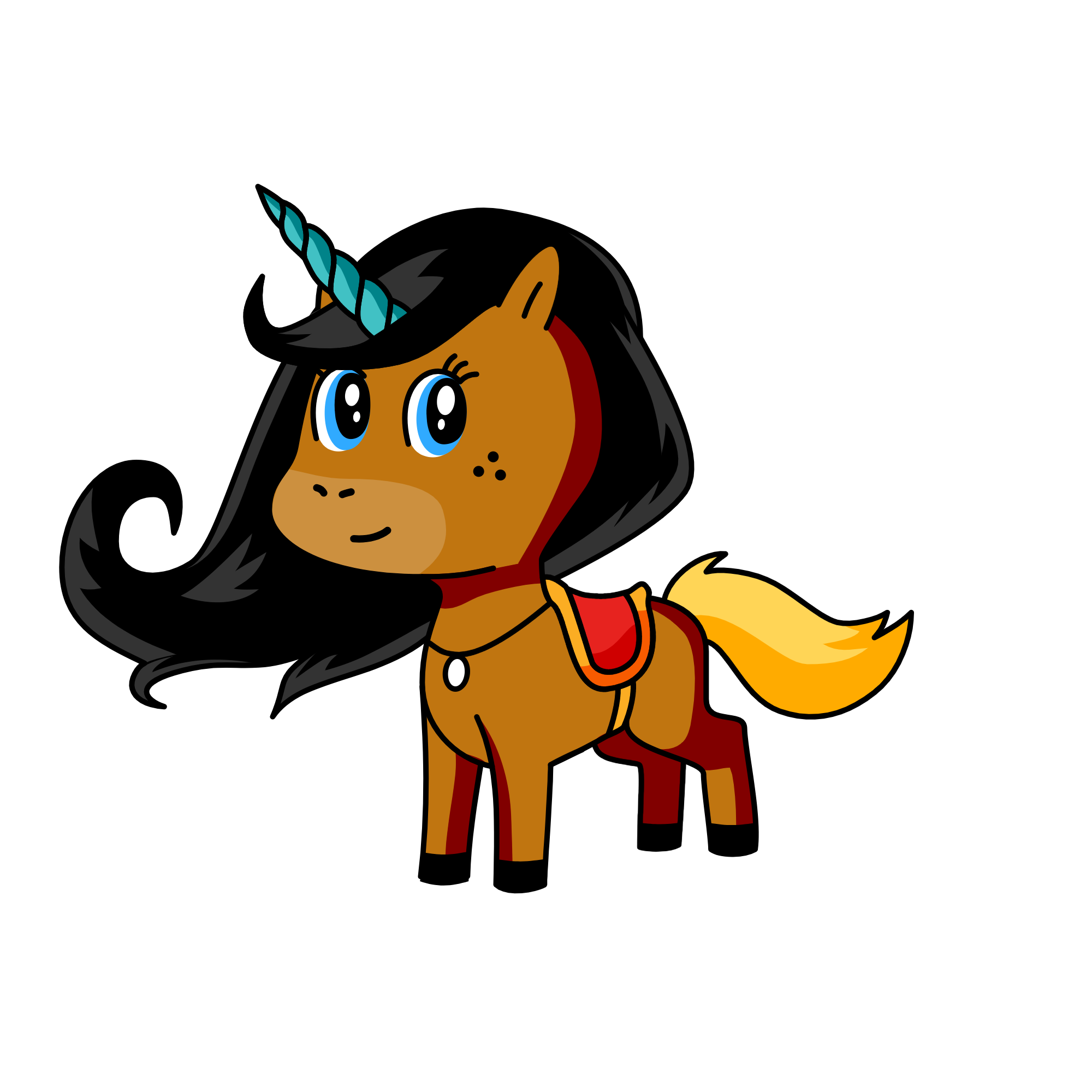 YOUTUBER 95, the unicorn